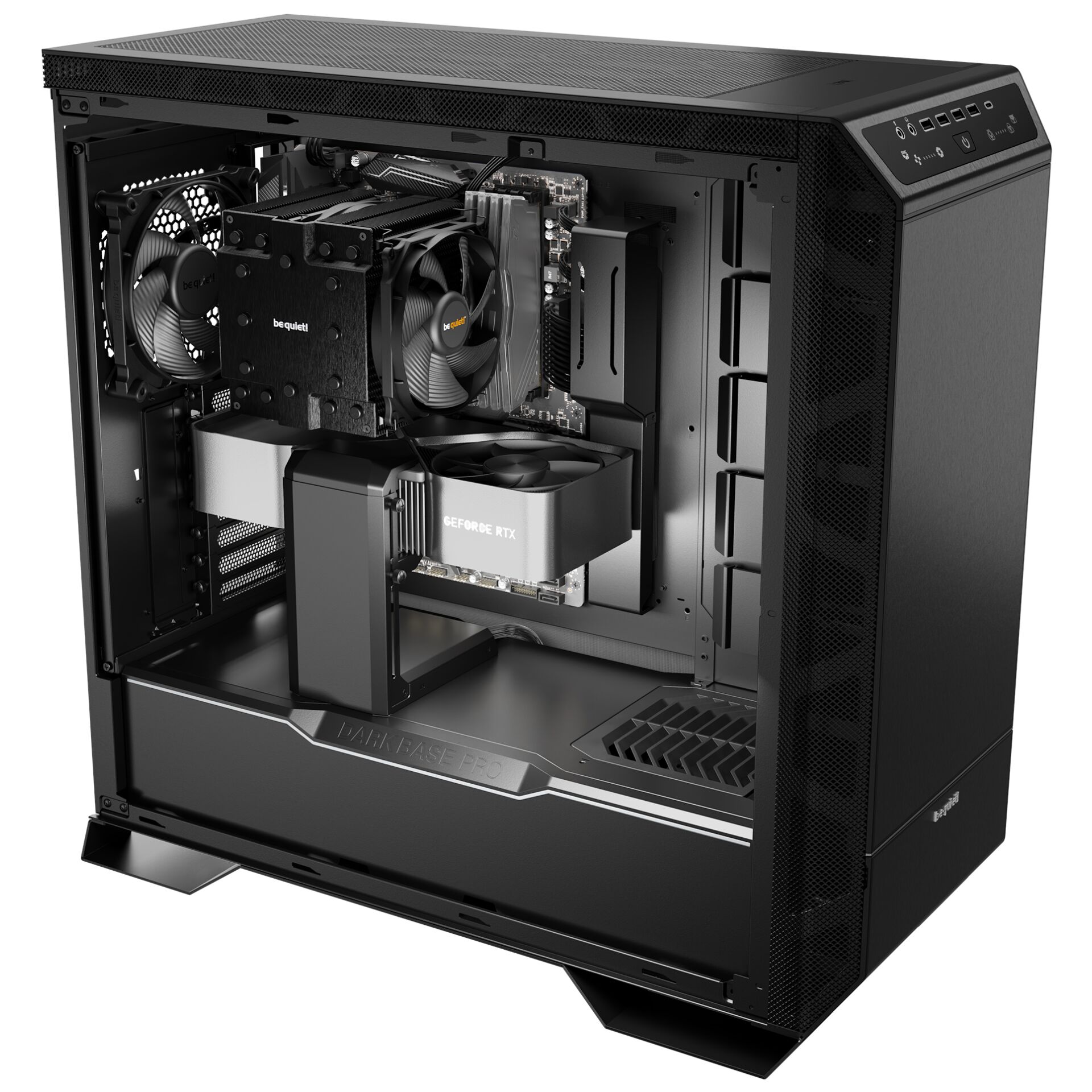 be quiet! DARK BASE PRO 901 Schwarz PC Gehäuse 814249_02