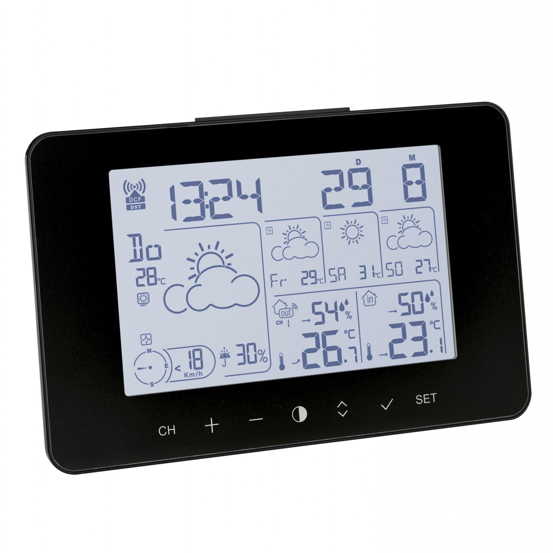 TFA 35.1156.01   PRIMO Meteotime  Funk-Wetterstation