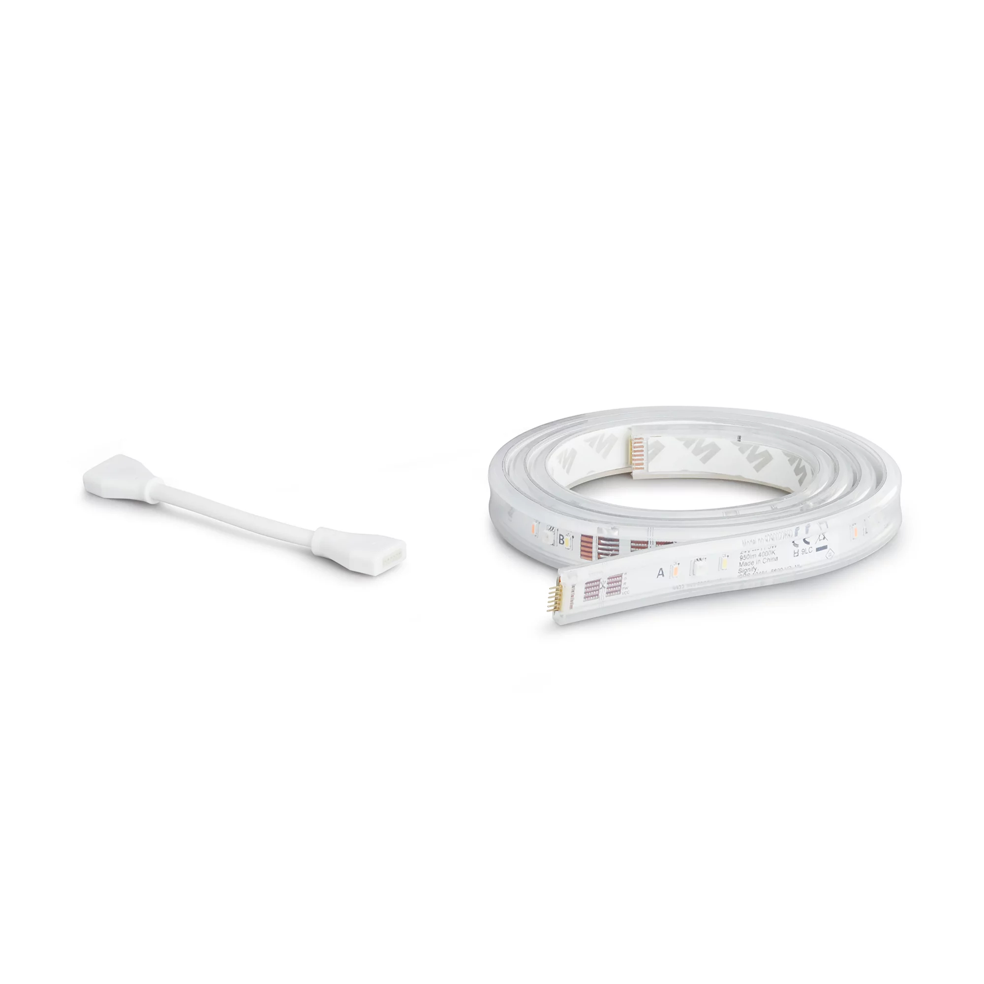 Philips Hue White and Color ambiance Lightstrip Plus Verlängerung V4 1 Meter – Ansicht 2