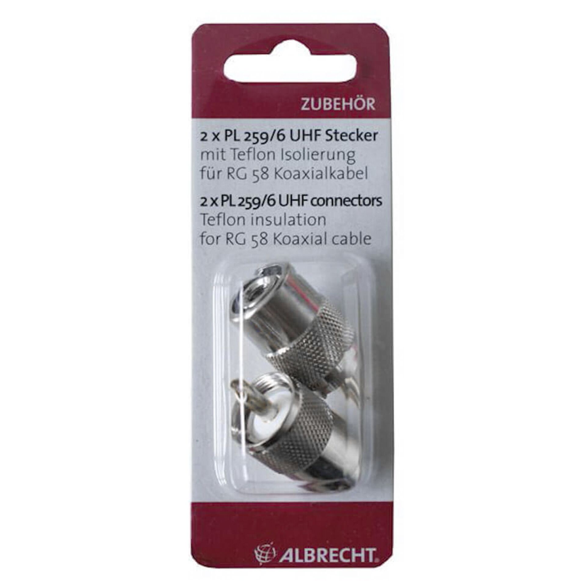 Albrecht PL259/6 UHF Stecker 826583_00