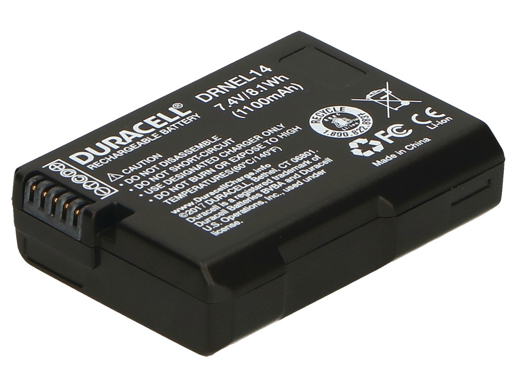 Duracell DRNEL14 Kamera-/Camcorder-Akku Lithium-Ion (Li-Ion) 1100 mAh