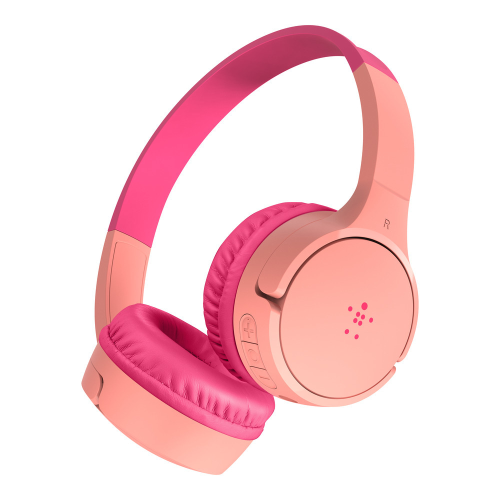 Belkin SOUNDFORM Mini On-Ear Kopfhörer für Kinder, pink