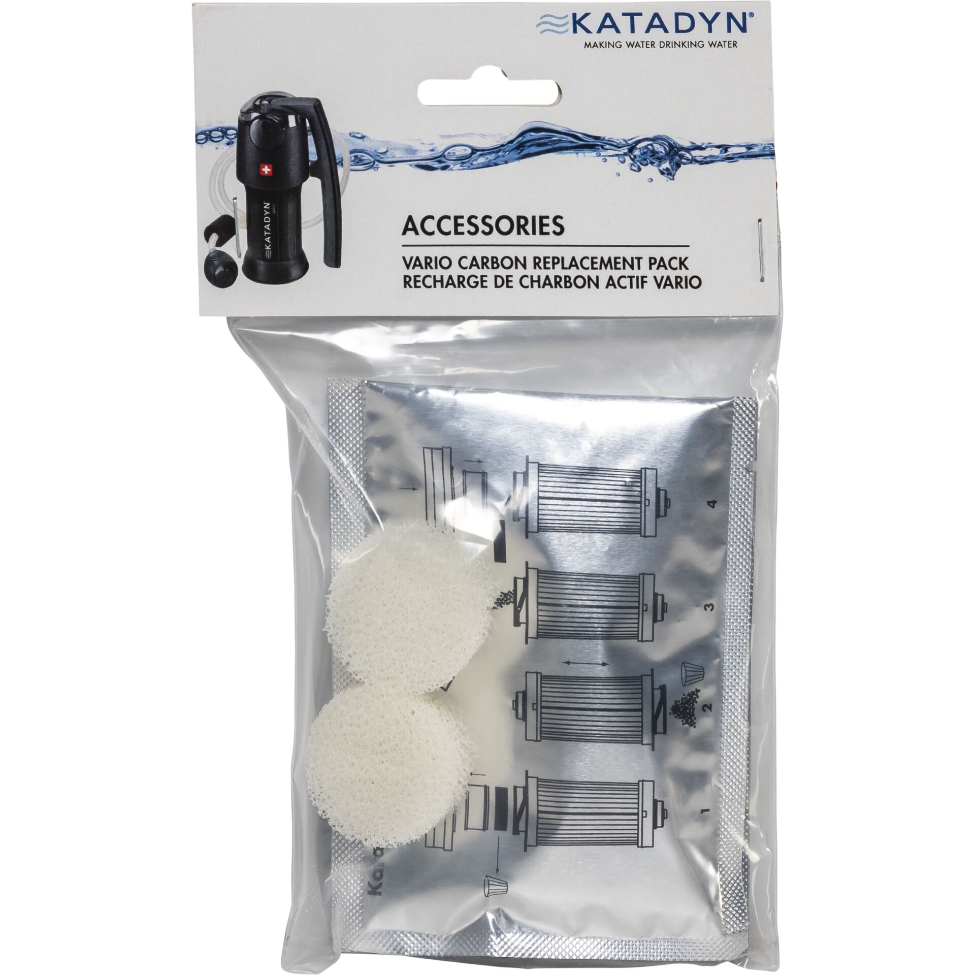 Katadyn Vario Aktivkohle Nachfüllpack 2 Stk. 859084_00
