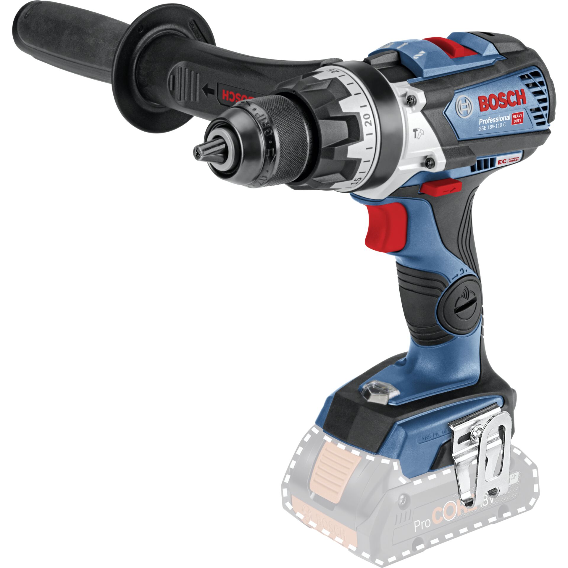 Bosch GSB 18V-110 C,L-Boxx, solo