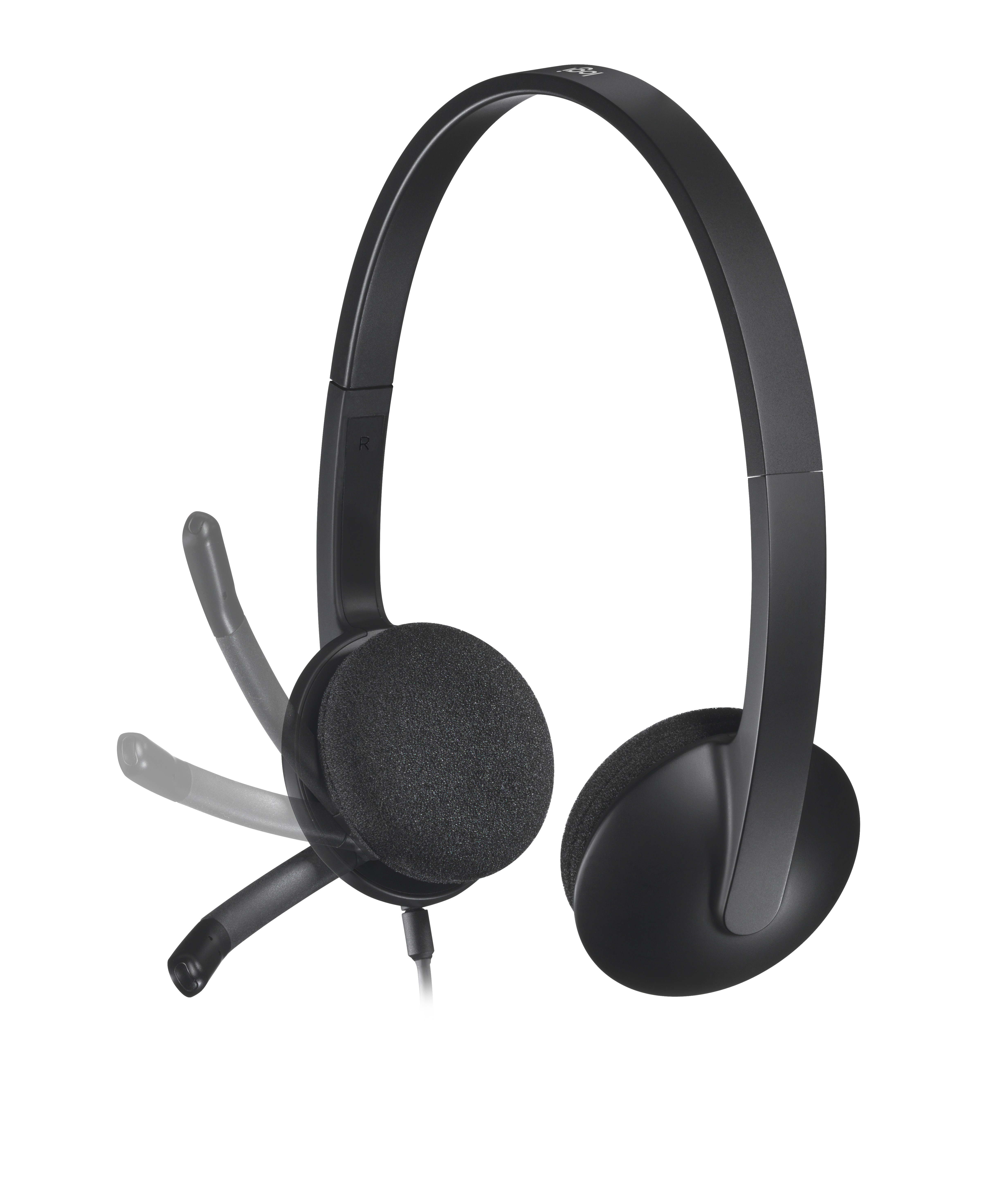 Logitech H340 USB Computer Headset Kopfhörer Verkabelt Kopfband Büro/Callcenter USB Typ-A Schwarz