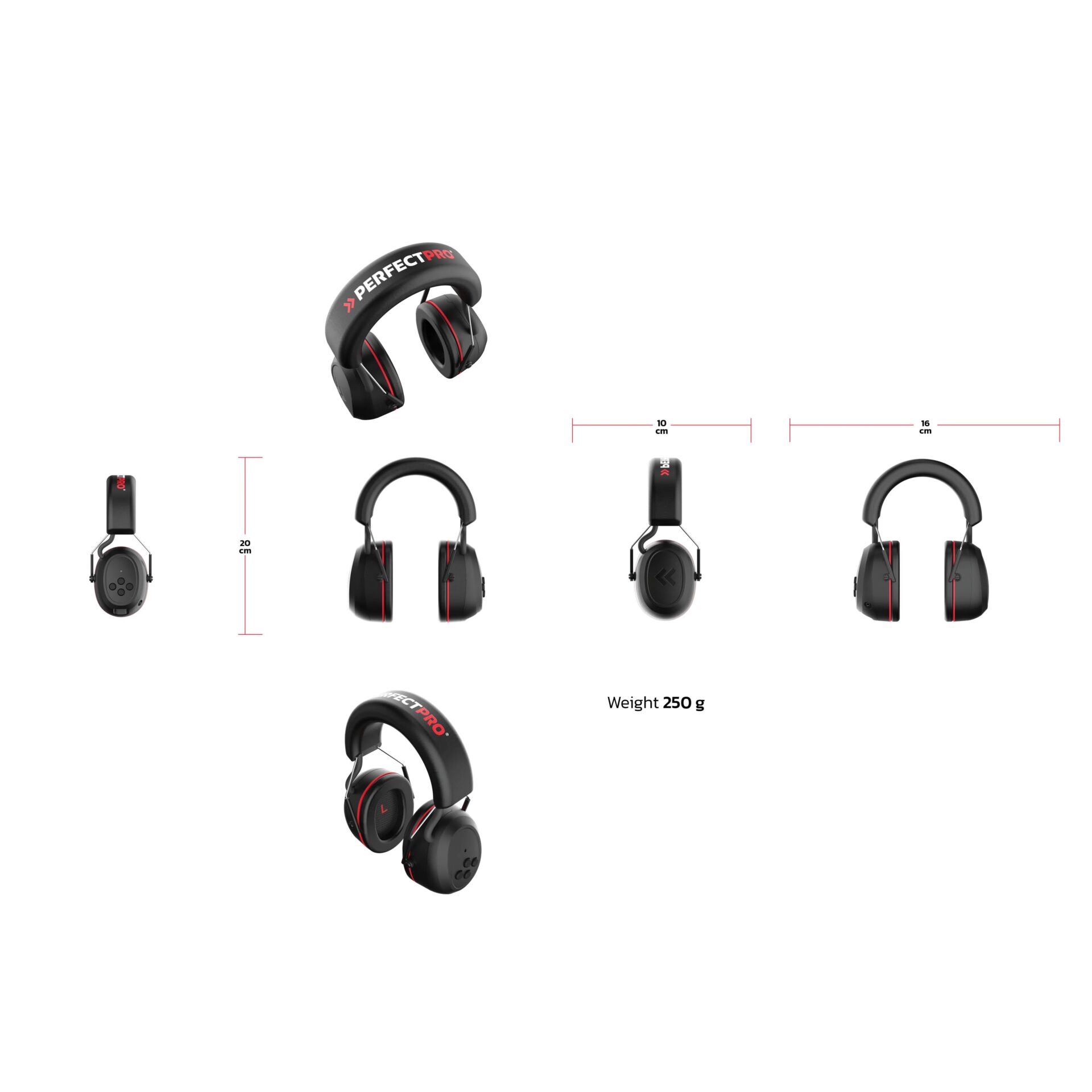 PerfectPro H-30 Earprotection Baustellen-Kopfhörer 139206_07