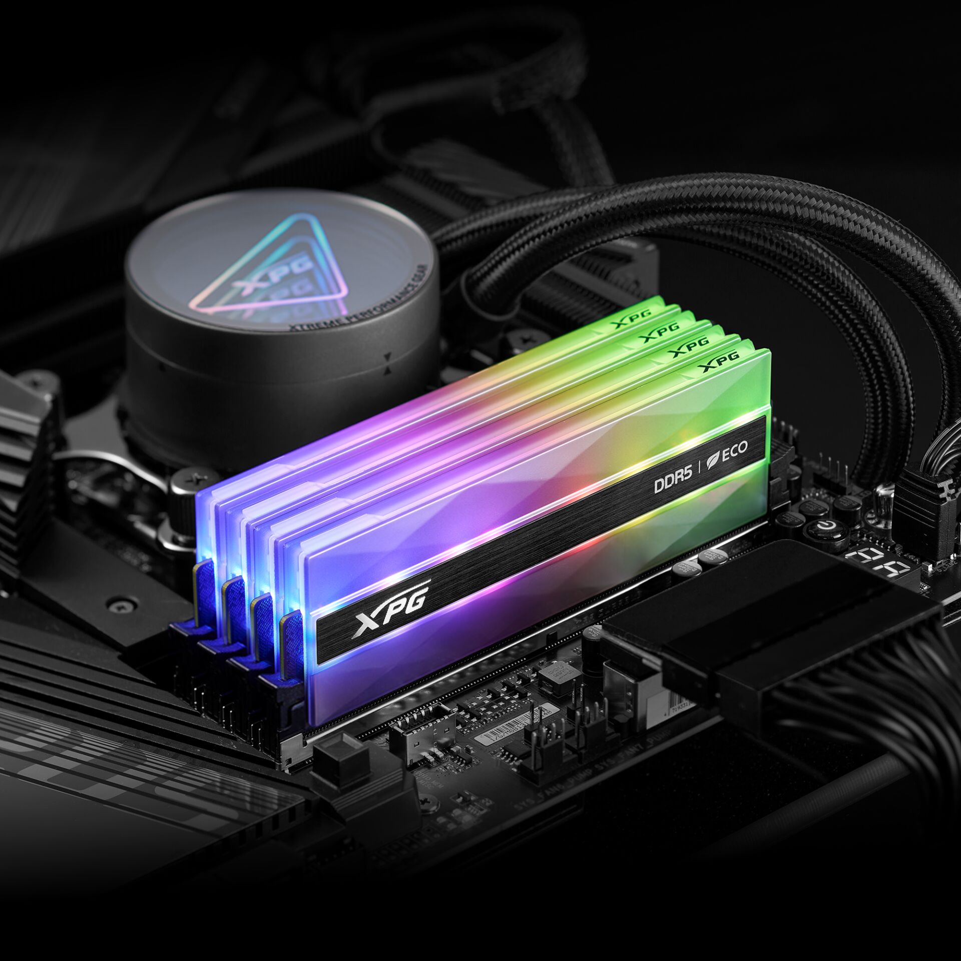 ADATA-XPG DDR5 U-DIMM 6400 32GB LANCER NEON RGB Dual Box 2x16GB 141950_04