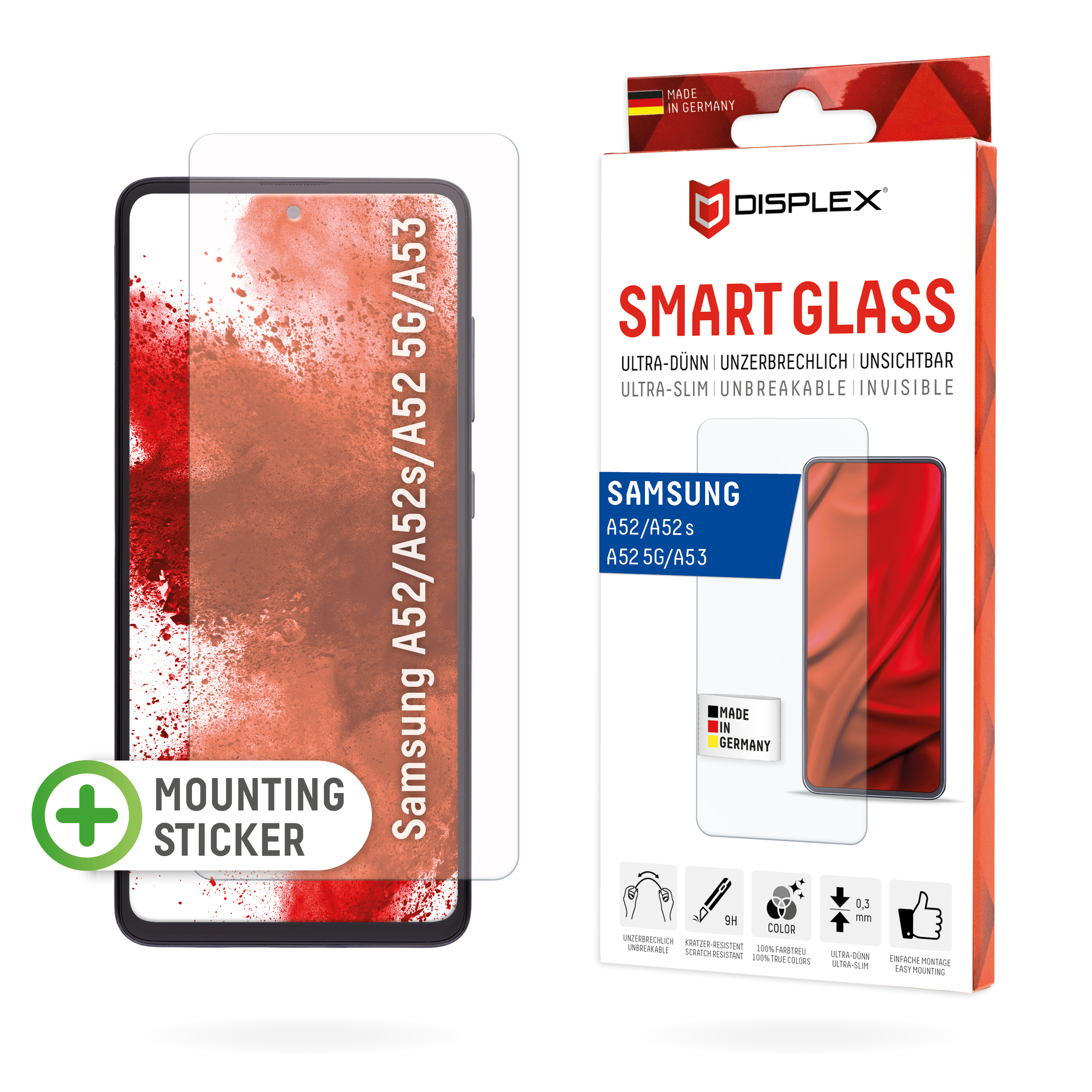 DISPLEX Smart Glass Samsung A52/A52-s- 5G/A53 5G