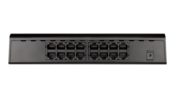 D-Link GO-SW-16G Unmanaged network switch L2 Gigabit Ethernet (10/100/1000) Schwarz