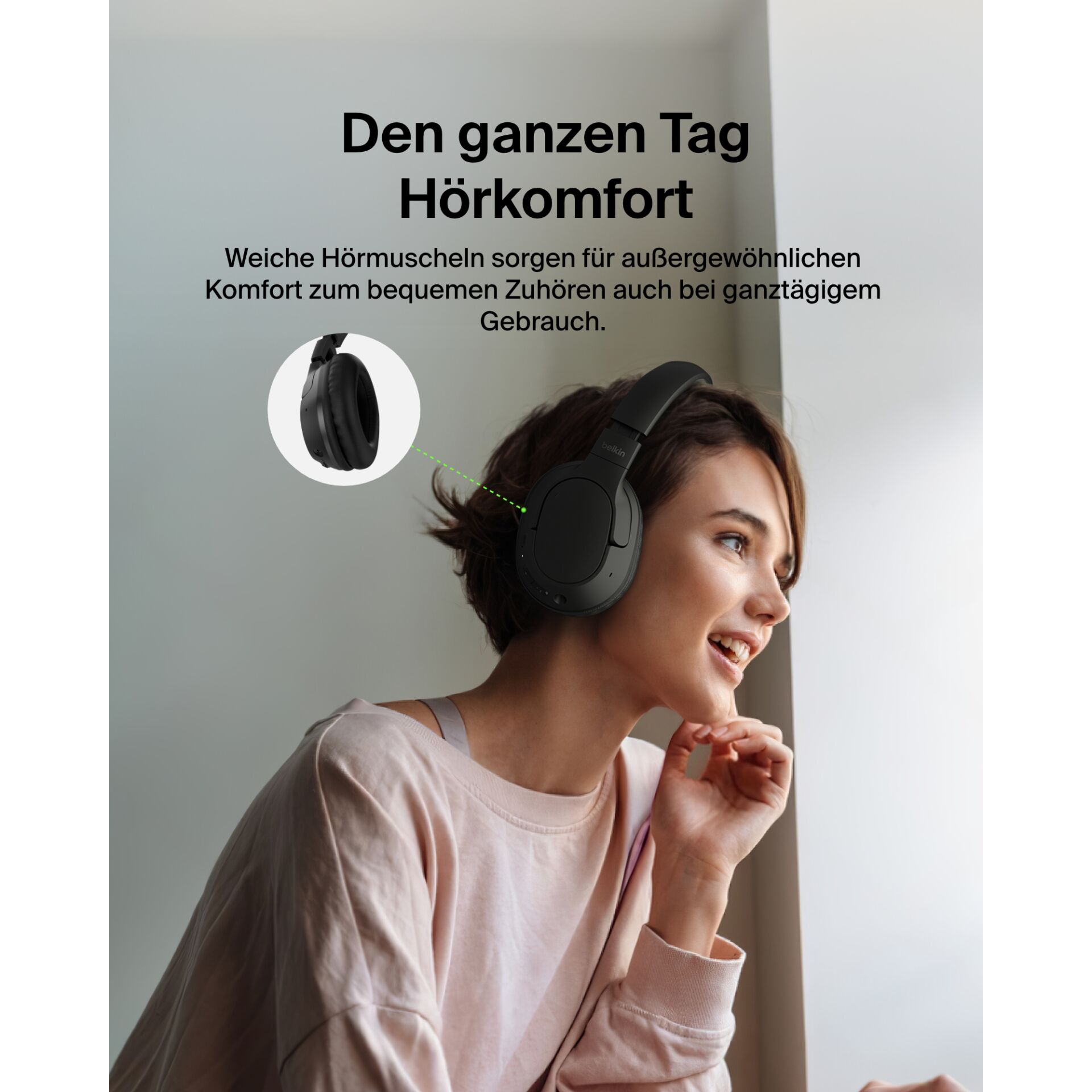 Belkin Soundform Surround schw. Over-Ear, kabellos    AUD009hqBK 139794_18