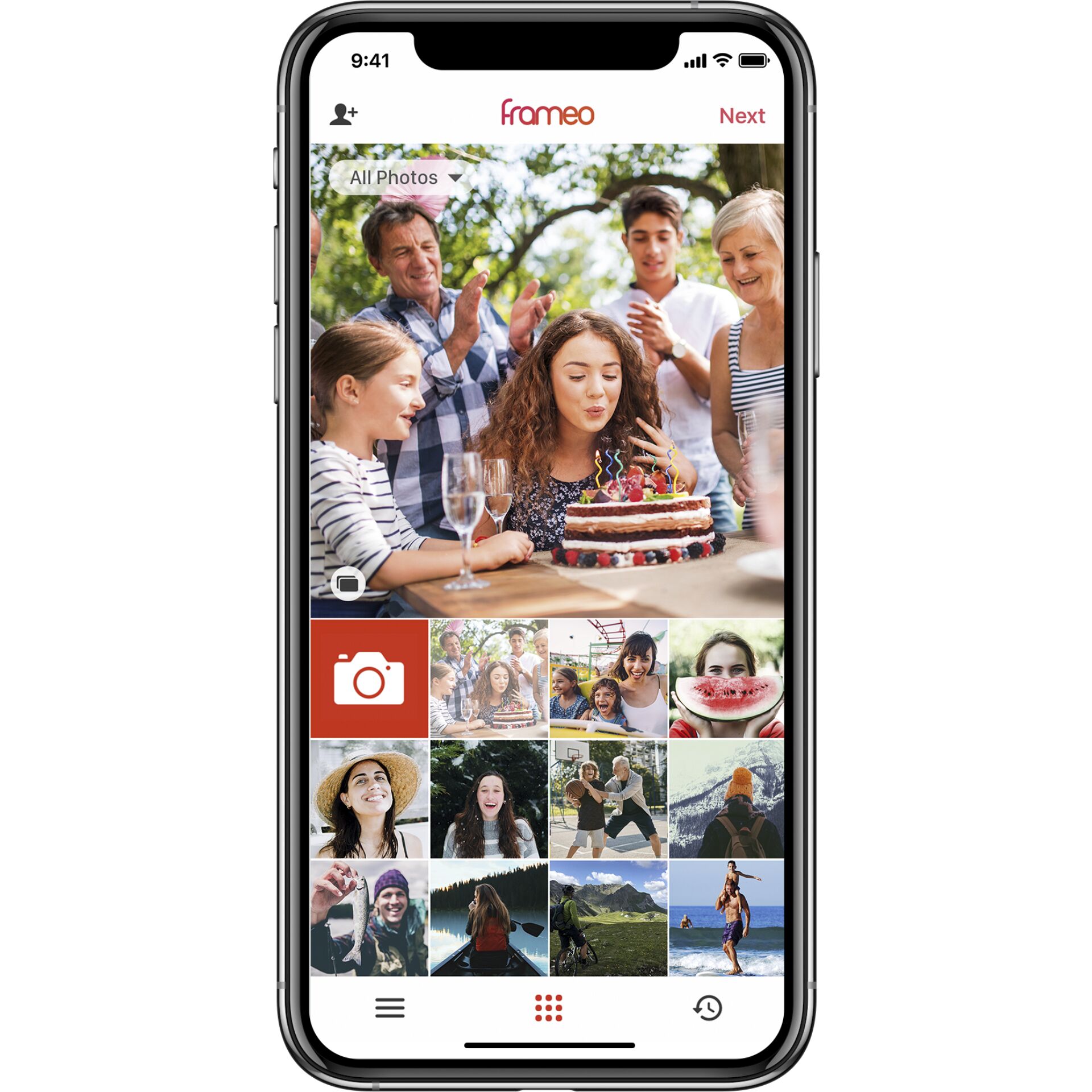 Denver Frameo PFF-1026 grau 795566_04 Denver Frameo PFF-1026 grau 795566_04