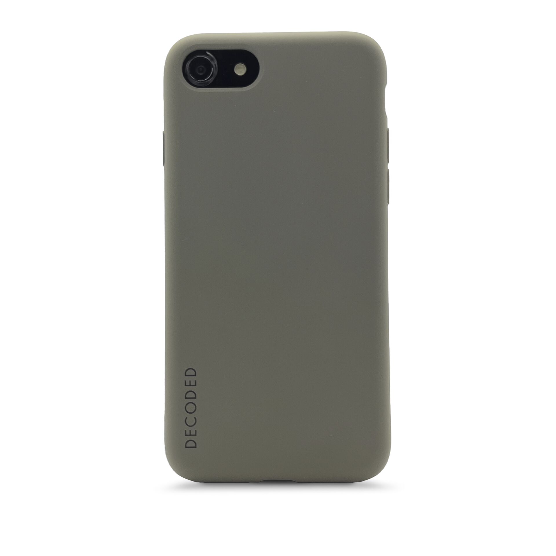 Decoded Silicone Backcover iPhone SE3/SE2/8/7/6s/6 Olive 717026_00