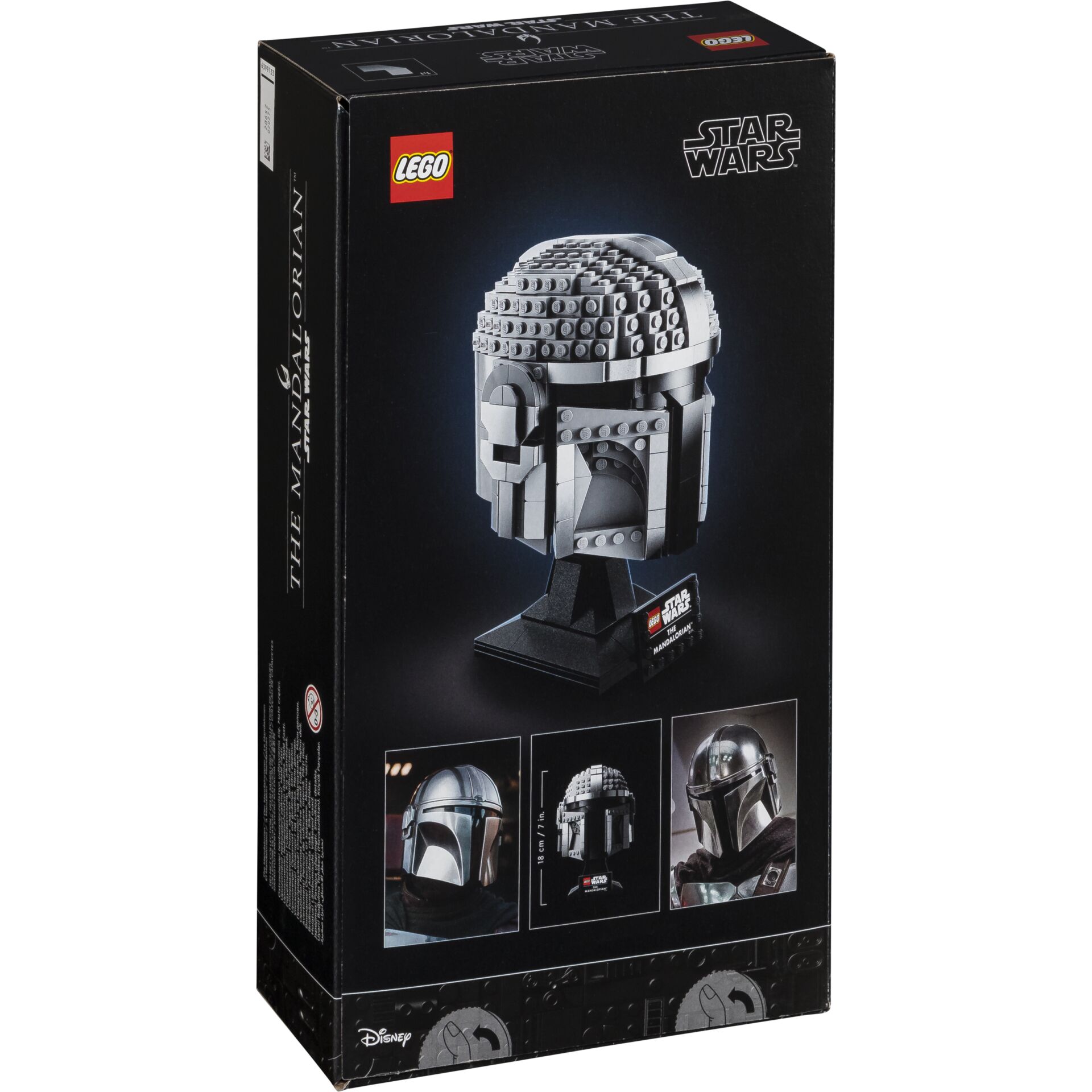 LEGO Star Wars  75328 Mandalorianer Helm