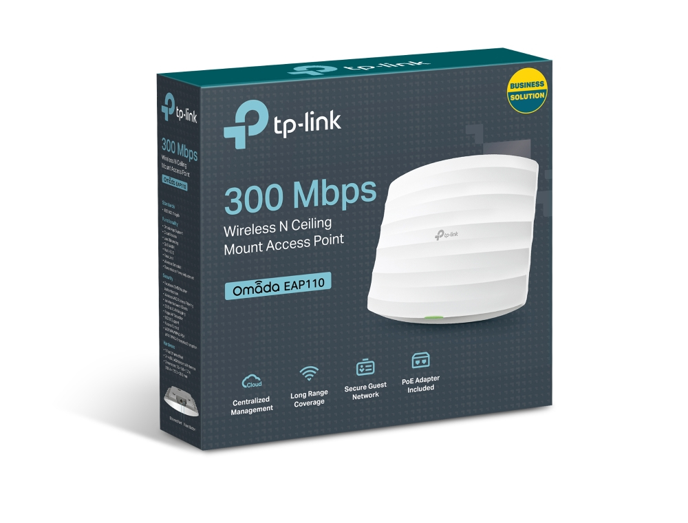 TP-LINK EAP110 300 Mbit/s Power over Ethernet (PoE) Weiß