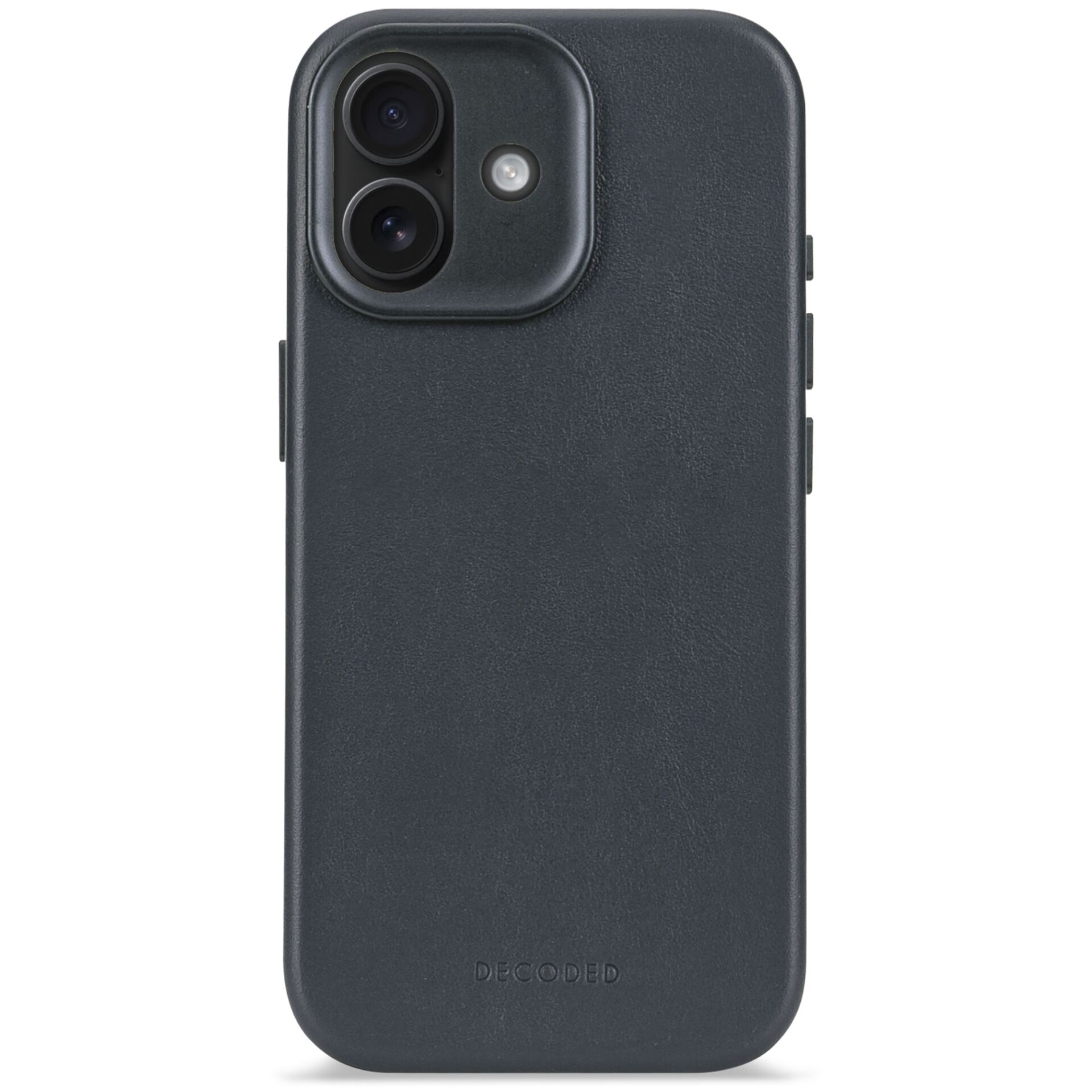 Decoded Leather Backcover iPhone 17 Navy Shadow 178329_00