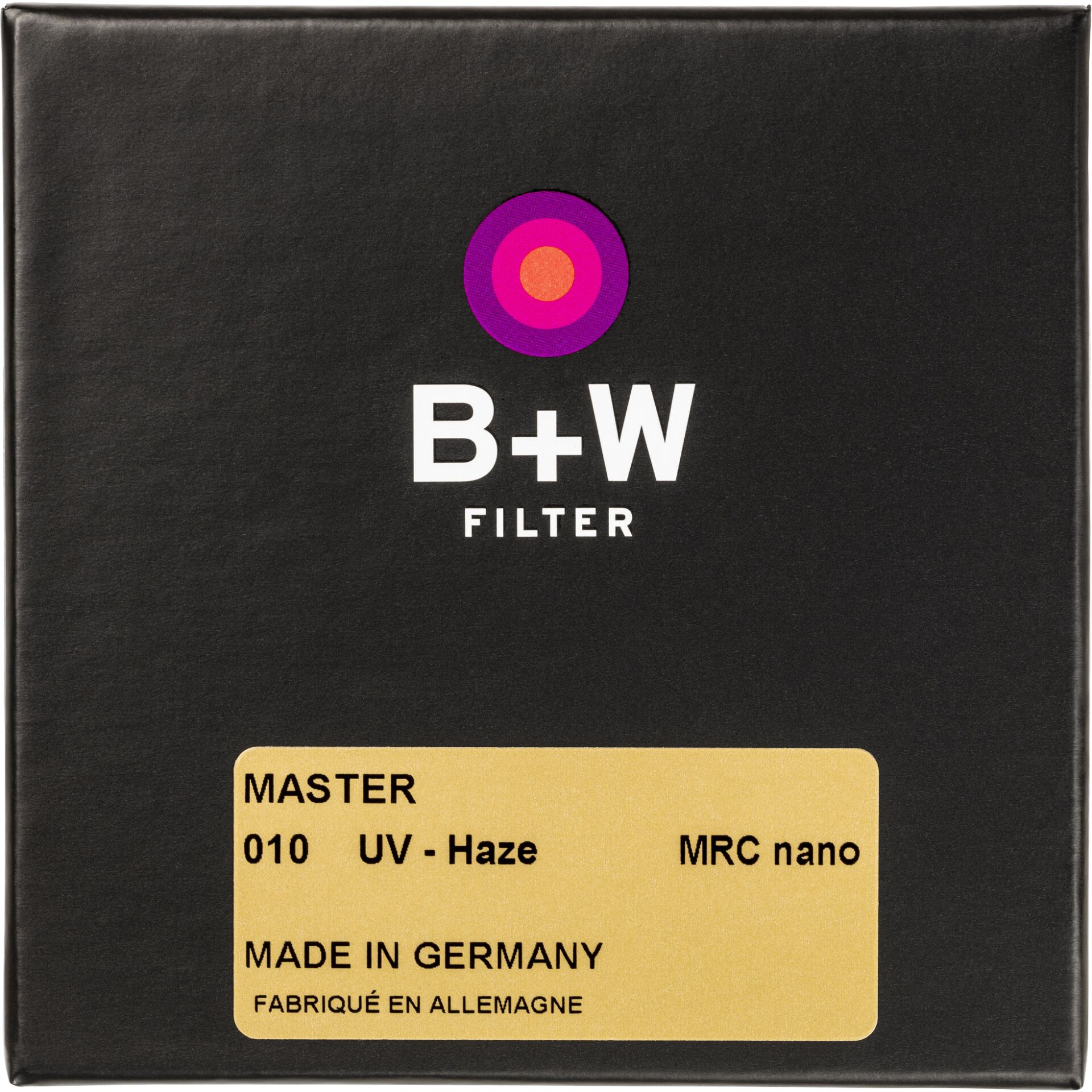B+W UV-FILTER MRC nano MASTER 72mm