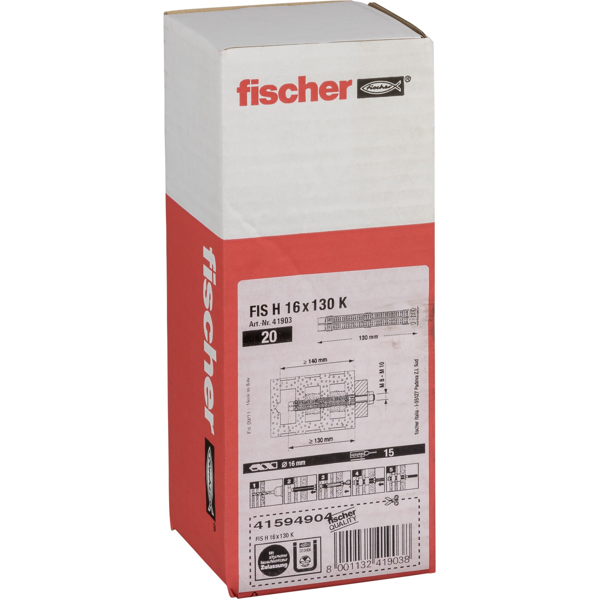 Fischer Ankerhülse FIS H 16x130 K 20 St.