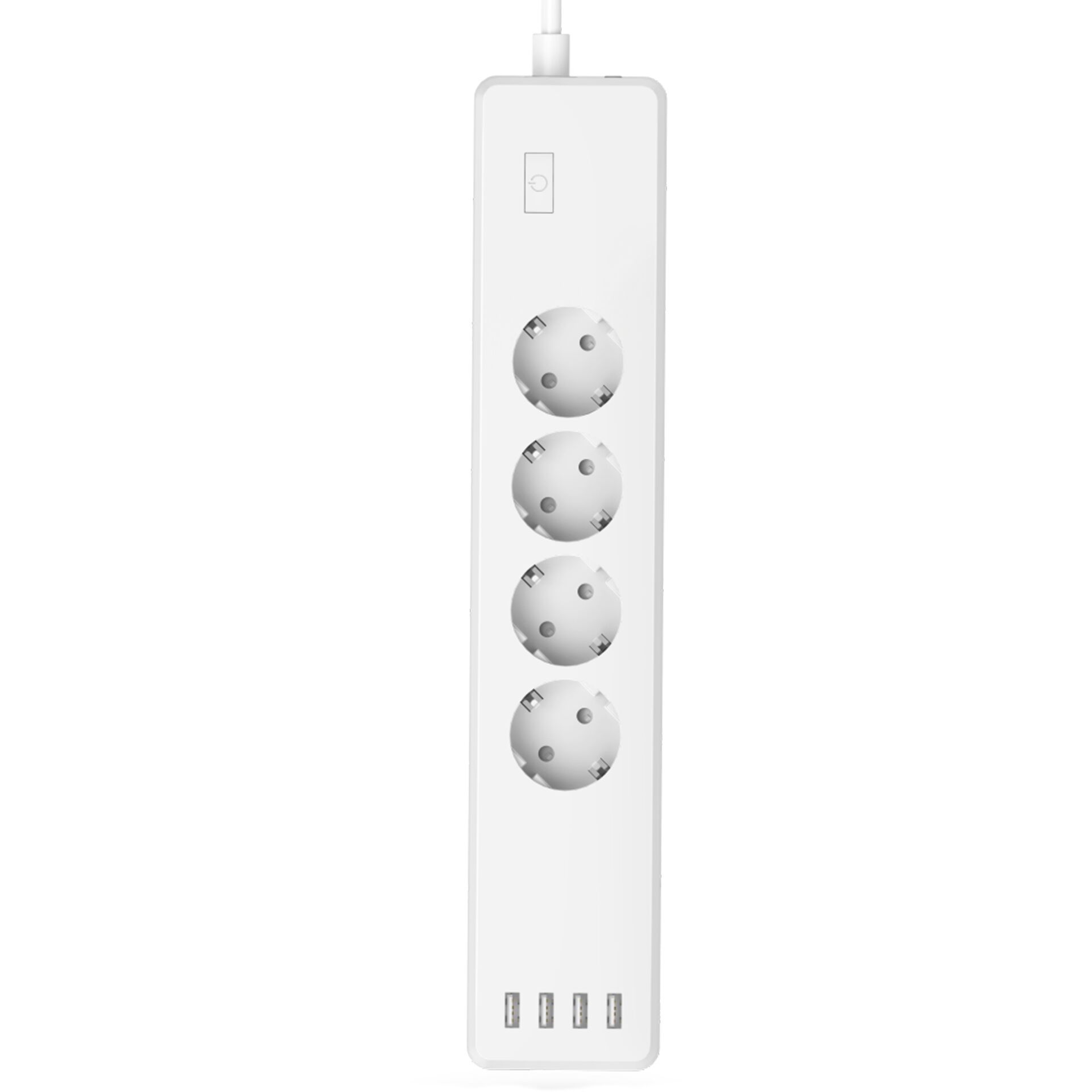 Hama WLAN-Steckdosenleiste 4-fach, ohne Hub, 4-fach USB