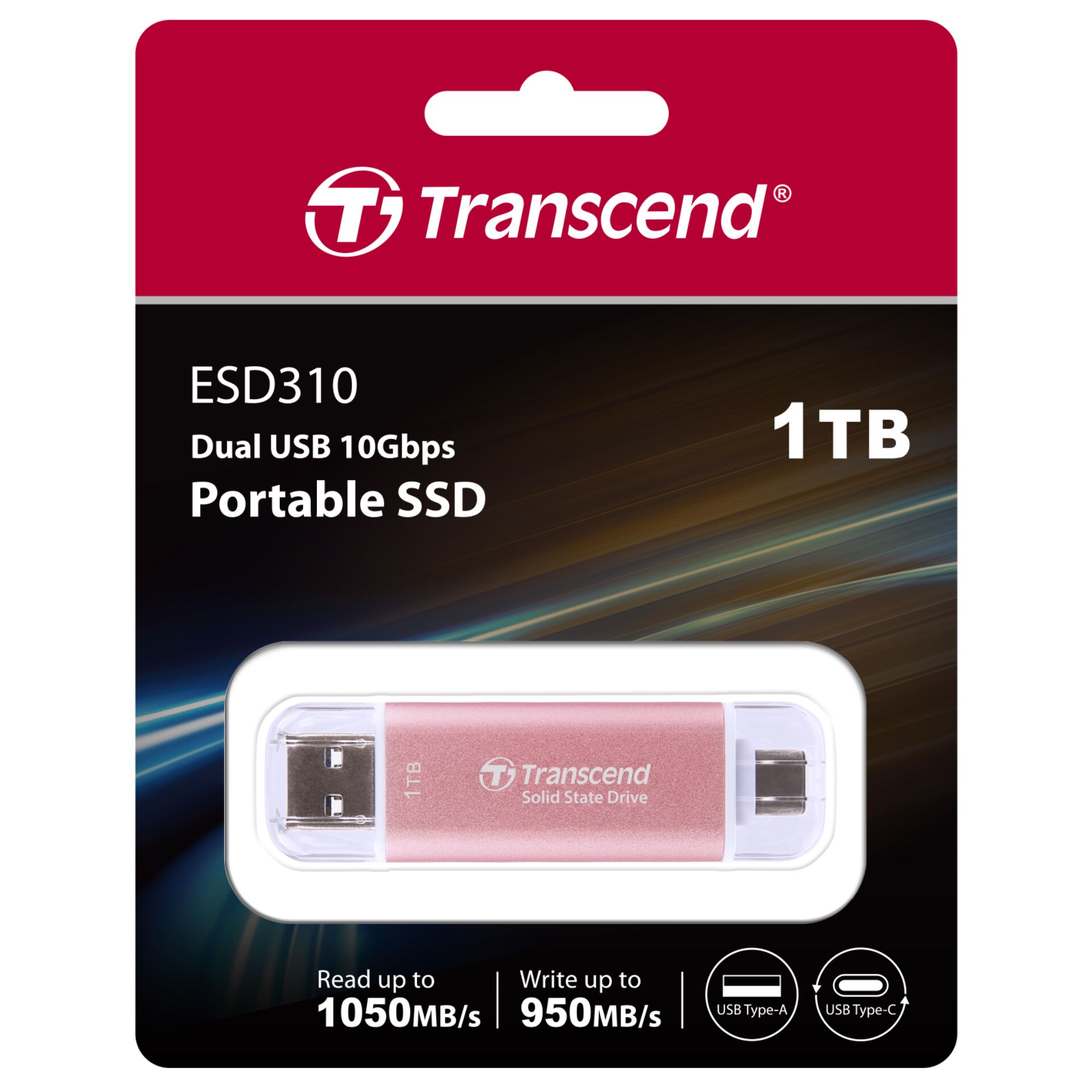 Transcend SSD ESD310P        1TB USB-C 832589_03