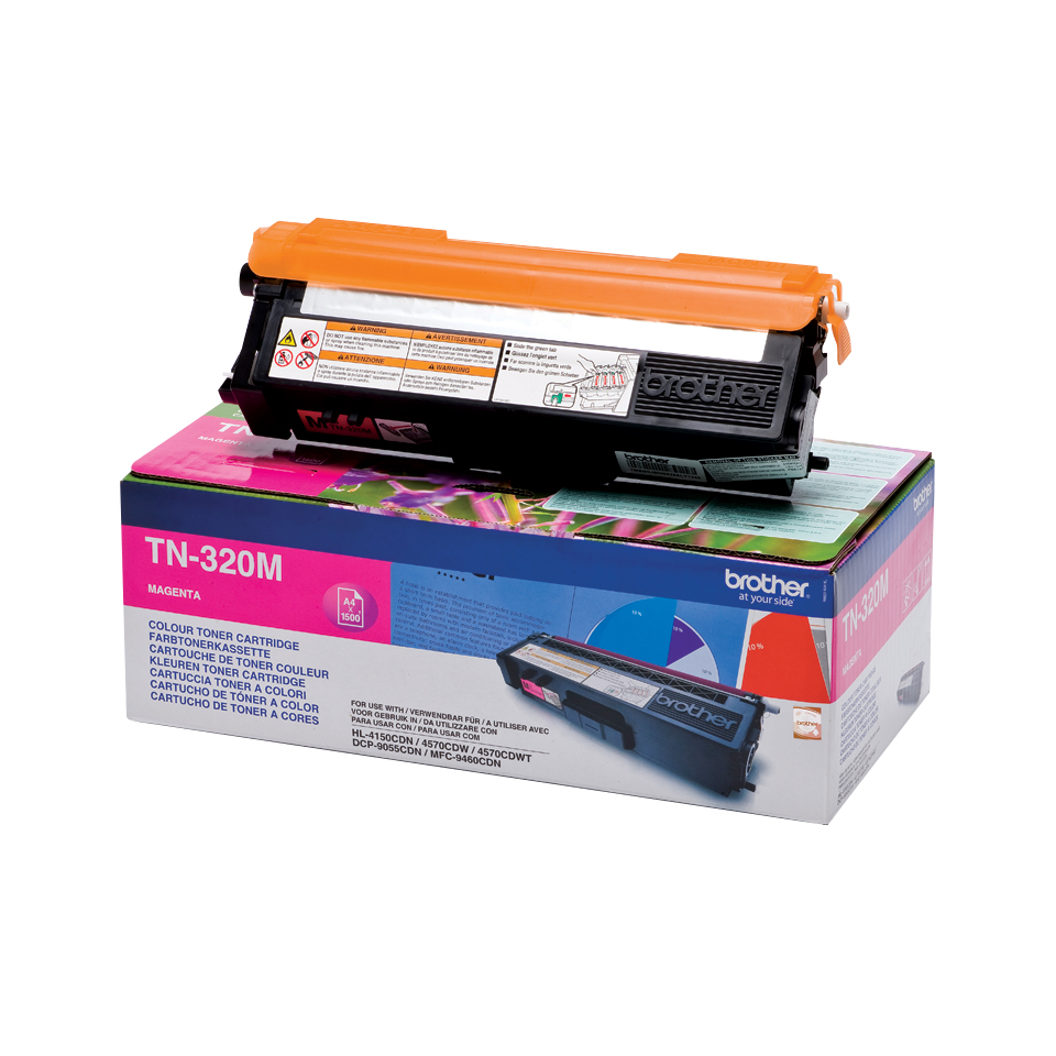 5799082_7709170930 Brother TN-320M Laserpatrone 1500Seiten Magenta Lasertoner / Patrone