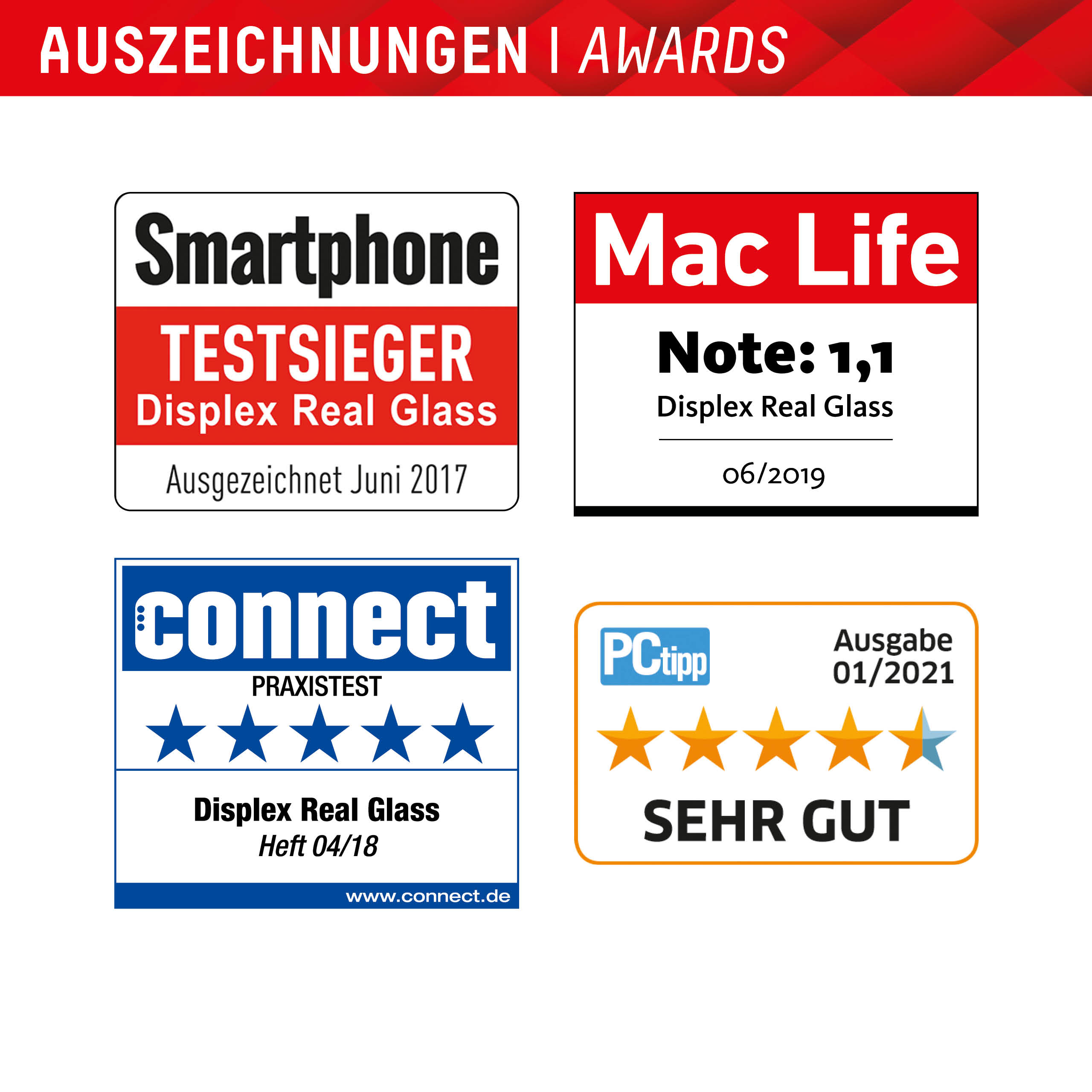 DISPLEX Real Glass Samsung Galaxy S22/S23 – Ansicht 5