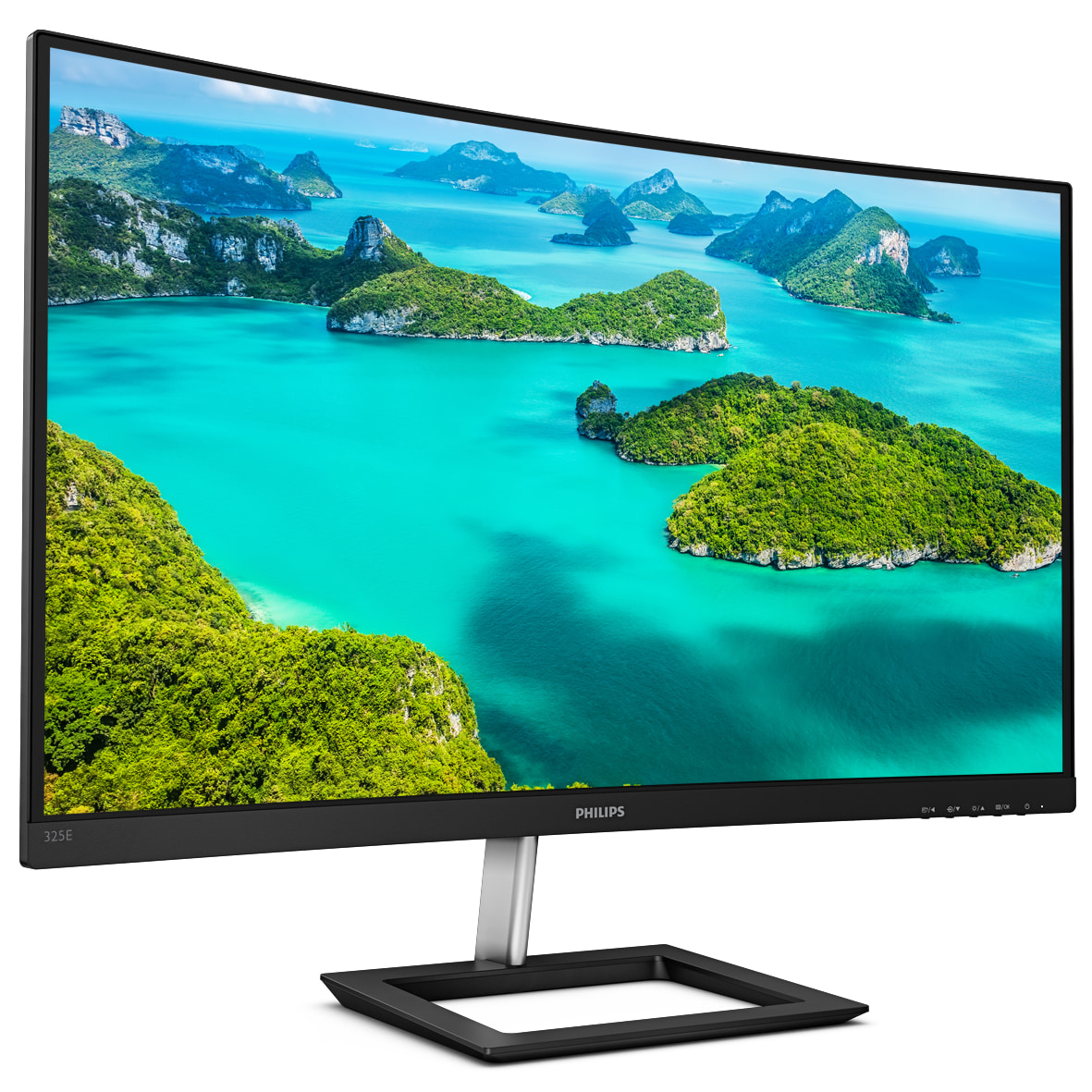 Philips E Line 325E1C/00 Computerbildschirm 80 cm (31.5 Zoll) 2560 x 1440 Pixel Quad HD LCD Schwarz