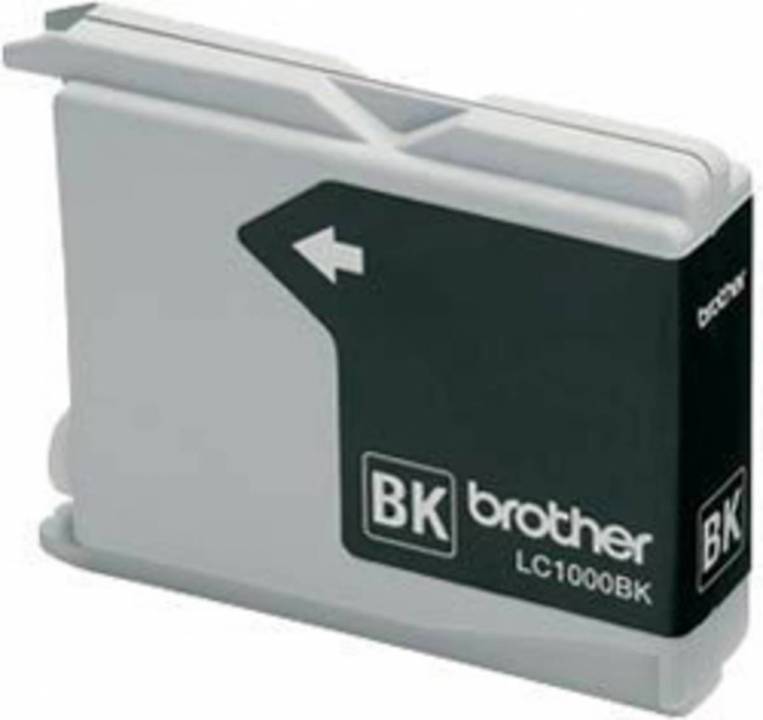 Brother Tintenpatrone LC-1000BK Schwarz (ca. 500 Seiten)