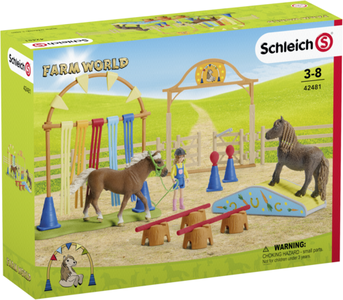 Schleich Farm World        42481 Pony Agility Training