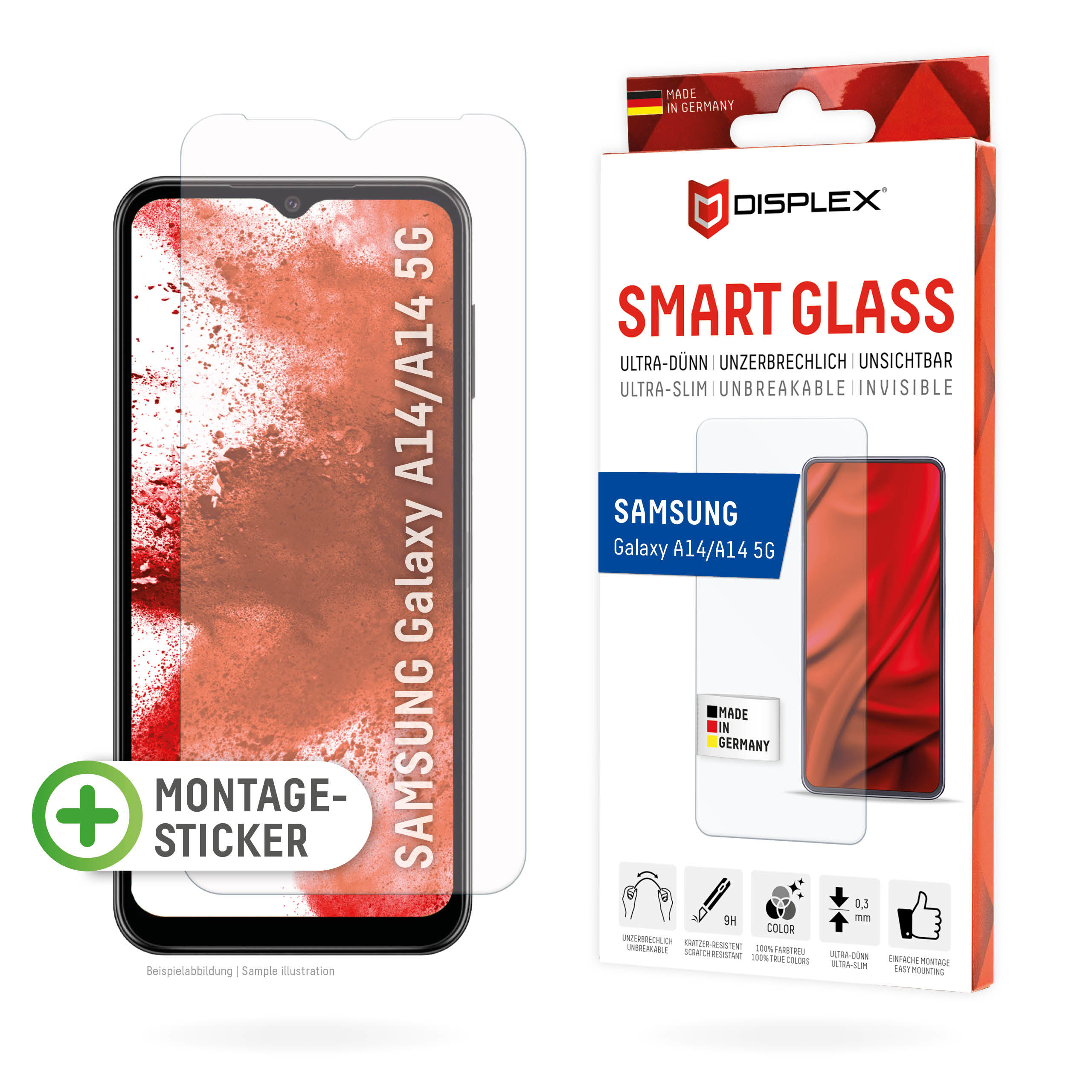 DISPLEX Smart Glass Samsung Galaxy A14 -5G-