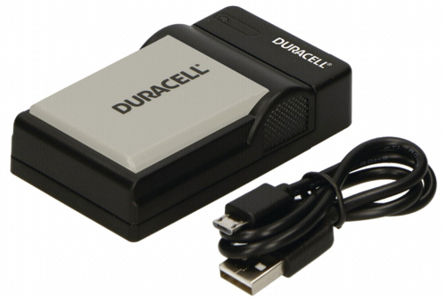 Duracell Ladegerät mit USB Kabel für DR9925/LP-E5