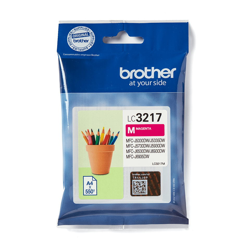 Brother Tintenpatrone LC-3217M Magenta (ca. 550 Seiten) – Ansicht 1