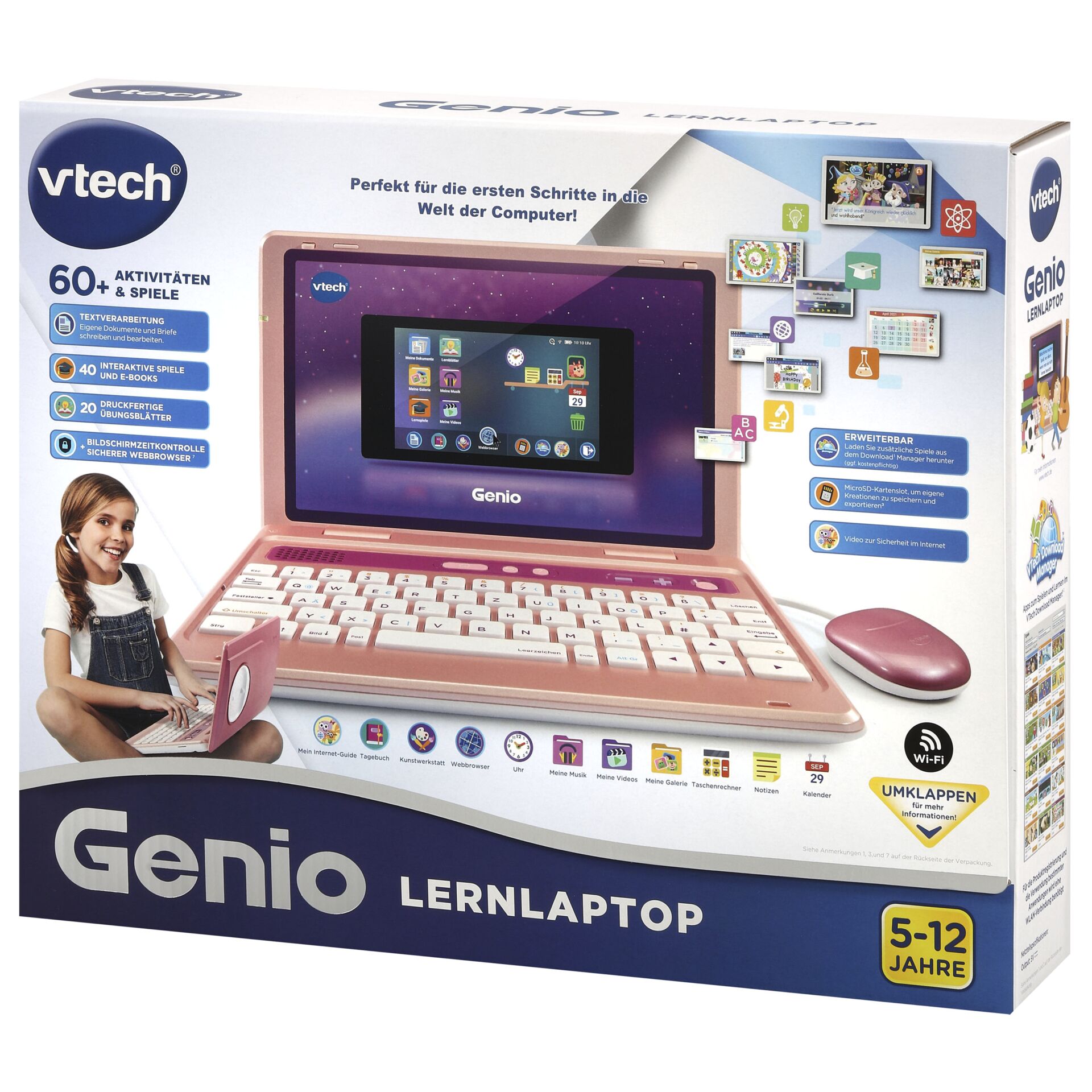 VTech Genio Lernlaptop pink