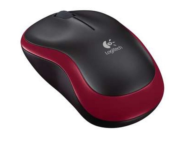 Logitech Wireless Maus M185 Red 100000005624H