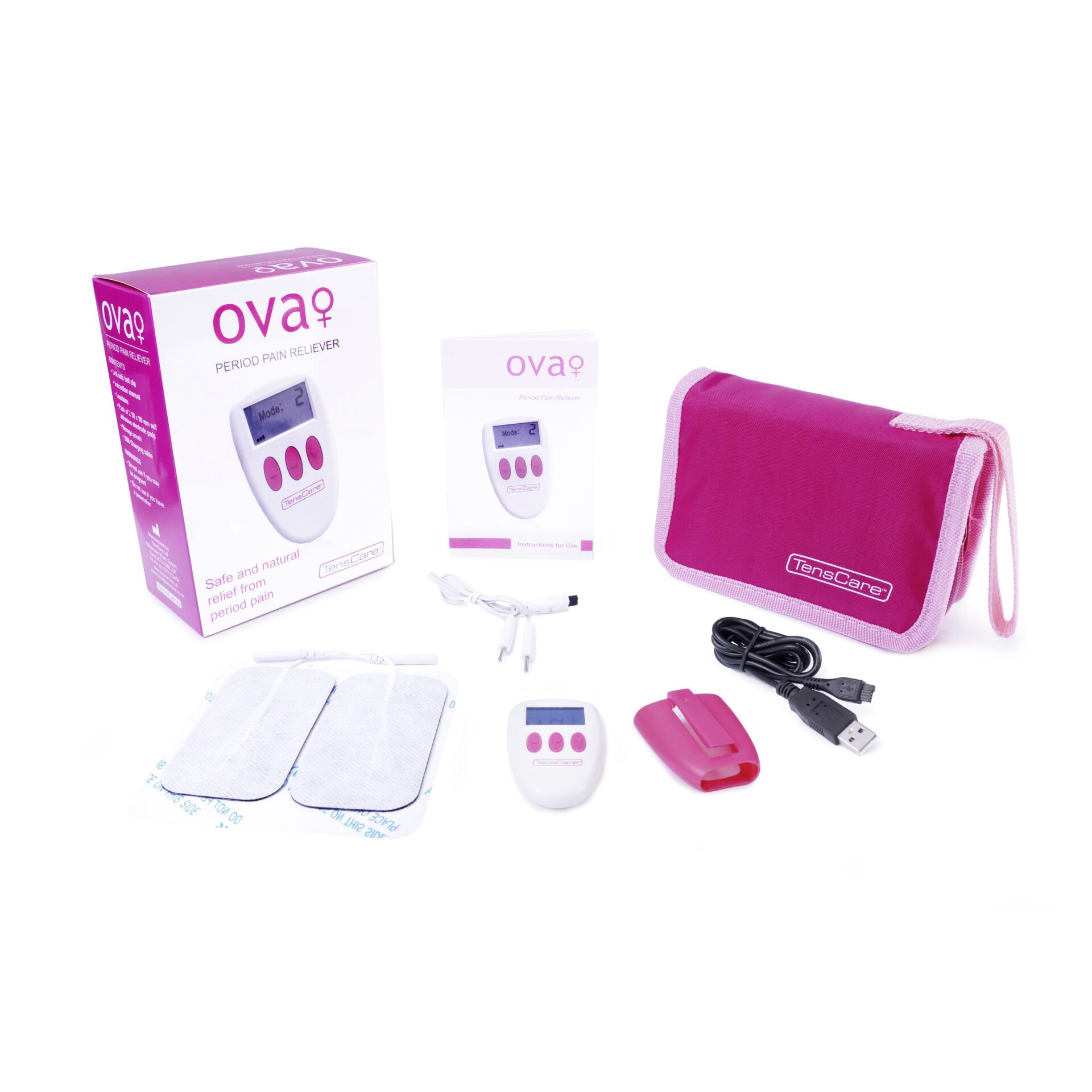 TensCare Ova Plus bei Menstruationsbeschwerden