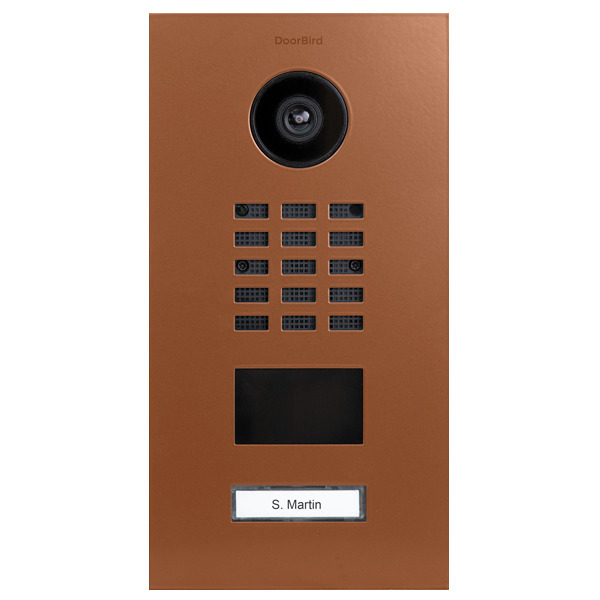 DoorBird D2101V IP Video Türstation V4A Edelstahl, RAL 8023