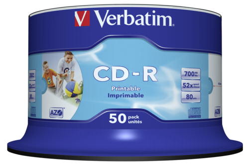 1x50 Verbatim CD-R 80 / 700MB