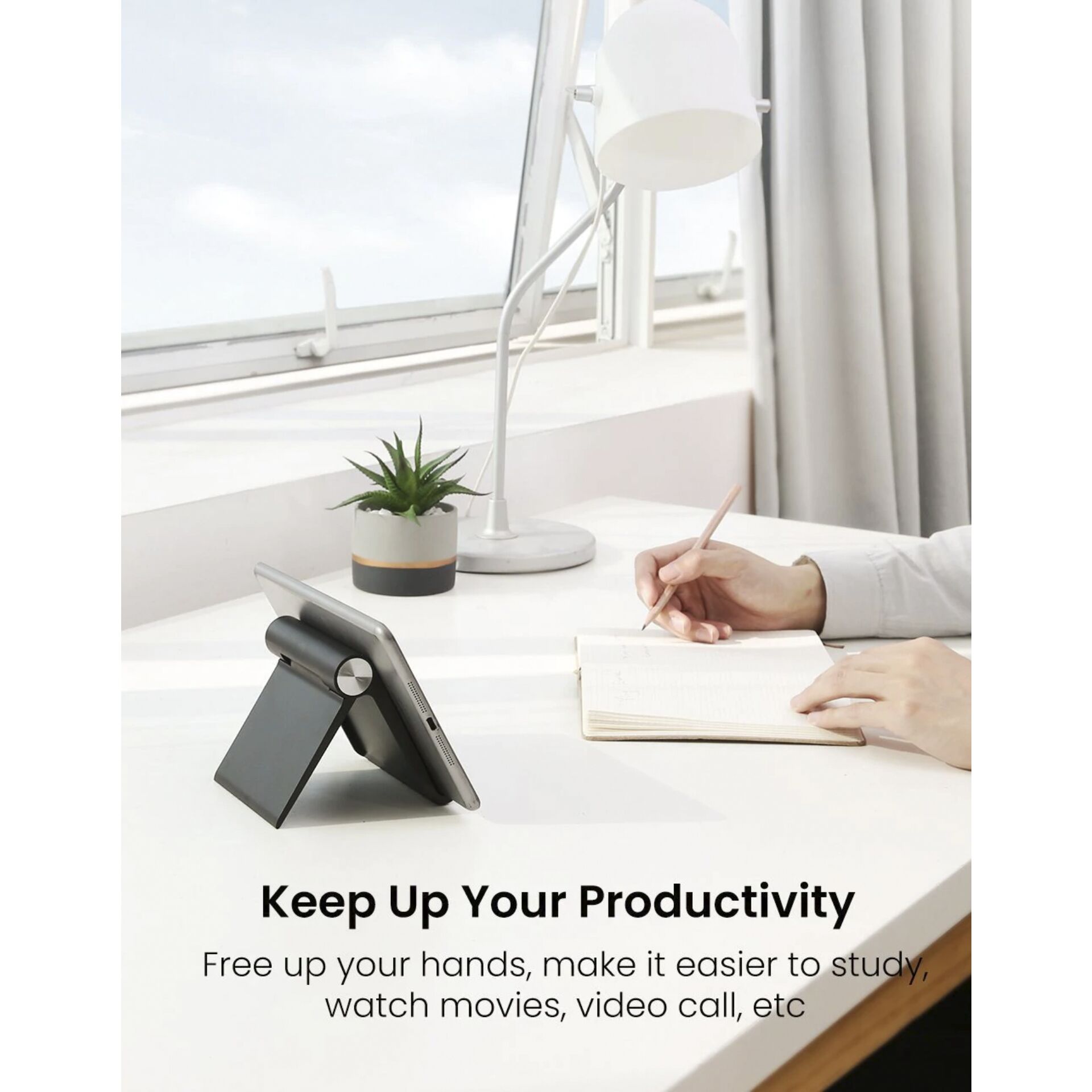 UGREEN Multi-Angle Tablet Stand Black