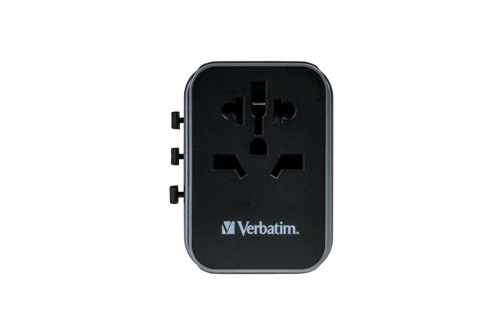 Verbatim Uni.Travel Adapt.UTA-03 USB-C 30W 2xUSB-C 2xUSB-A  49545 – Ansicht 3