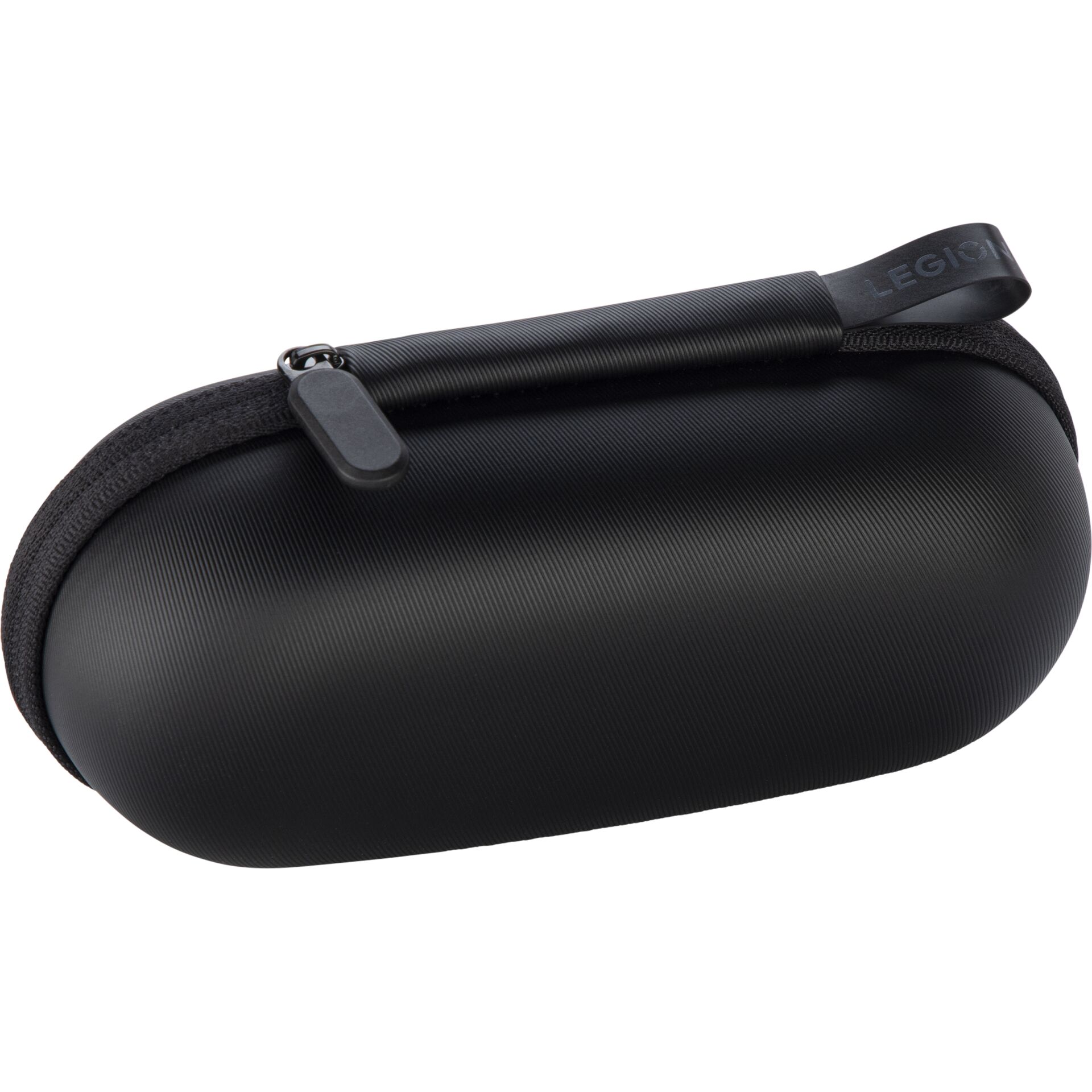Schwarzes Etui mit Reißverschluss, ideal für die sichere Aufbewahrung und den Transport von kleinen Gegenständen
