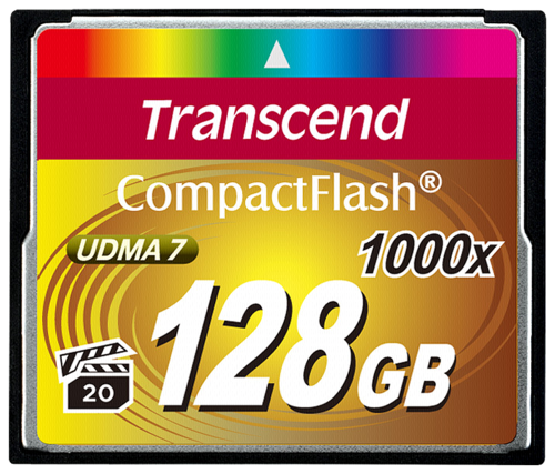 656803_00 Transcend Compact Flash    128GB 1000x