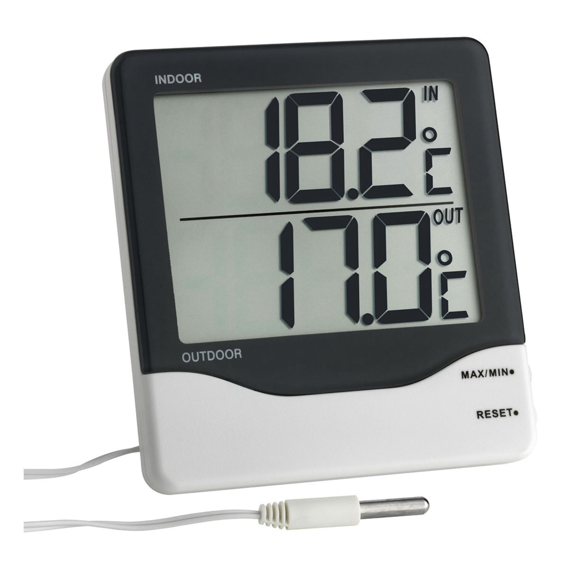 TFA 30.1011 K         Digitales Innen-Außen-Thermometer