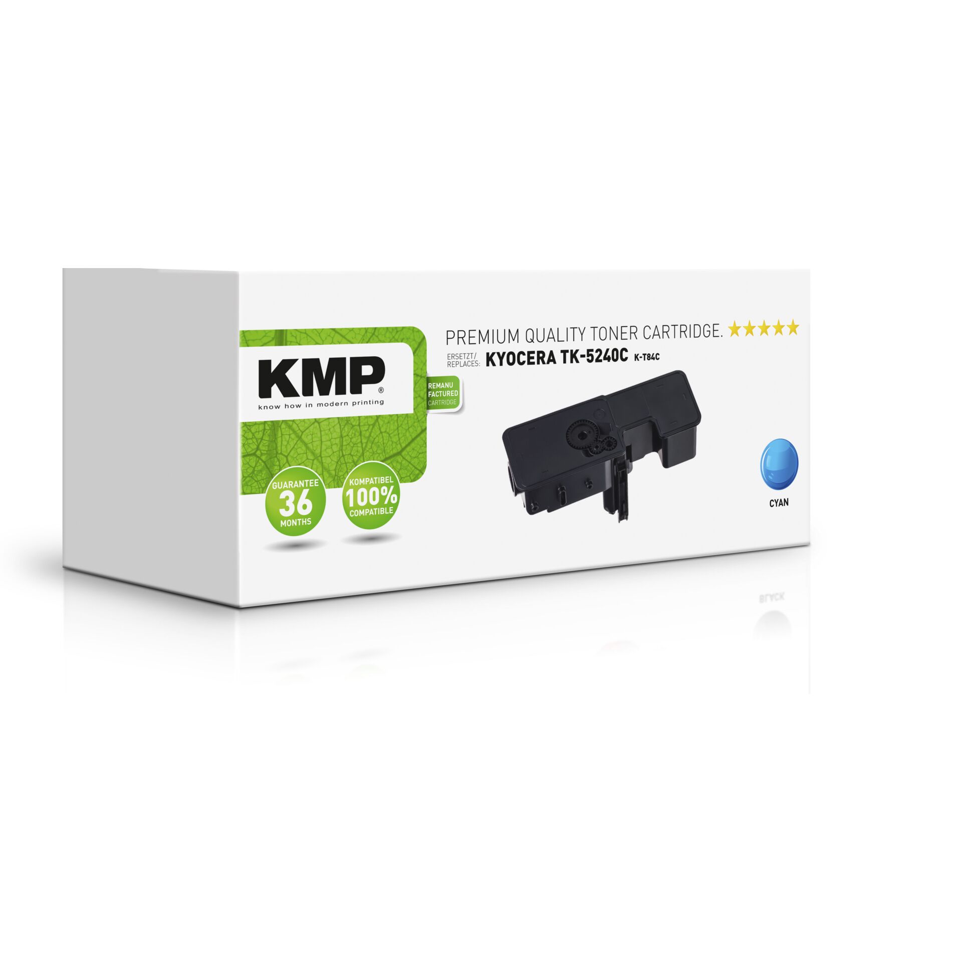 KMP K-T84C Toner cyan kompatibel mit Kyocera TK-5240 C 392653_01