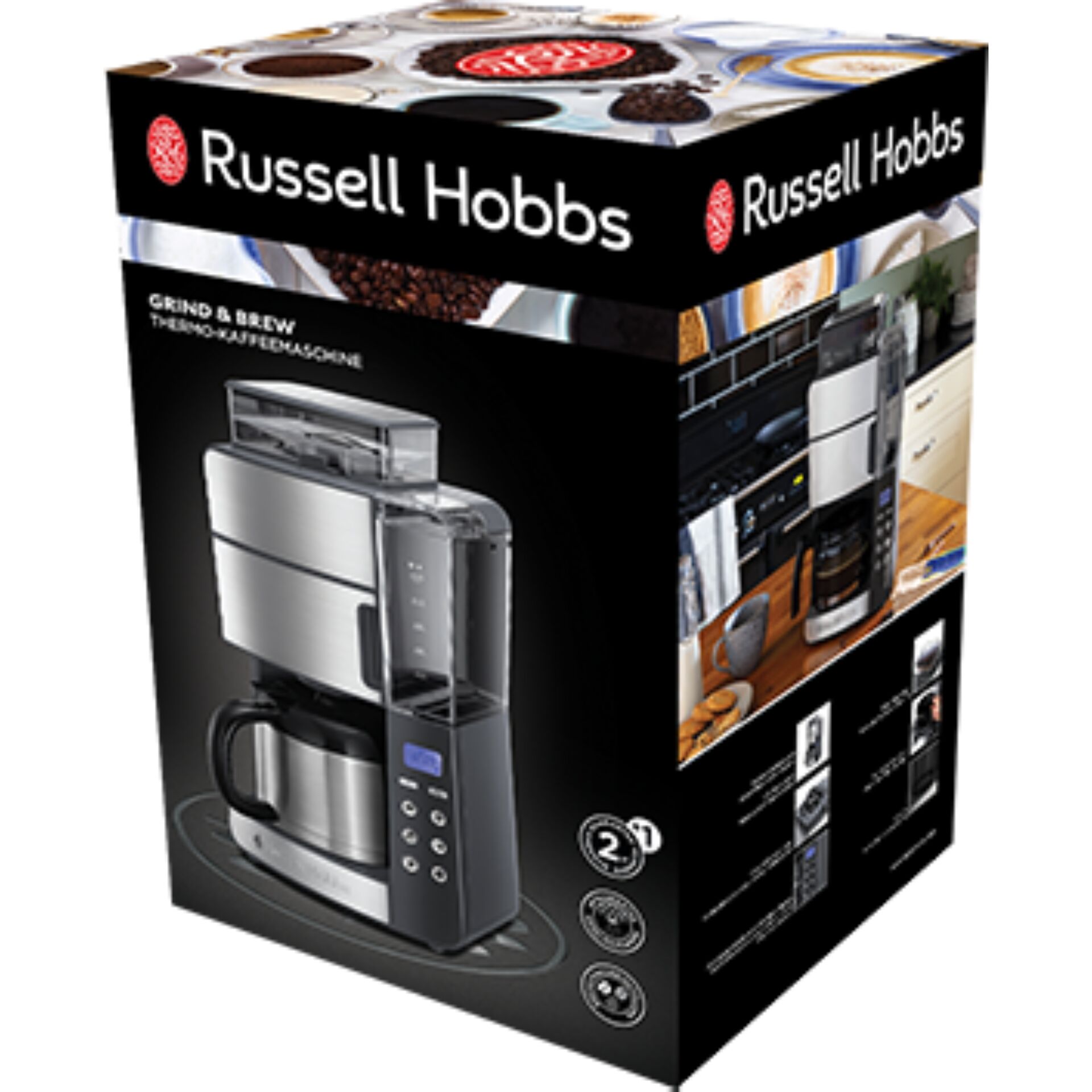 Russell Hobbs 25620-56 Grind&Brew Dig. Thermo-Kaffeem.