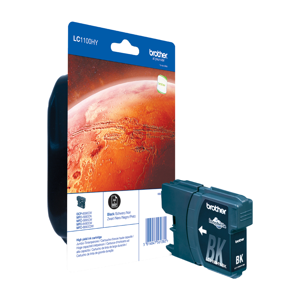 Brother LC-1100HYBK Schwarz Tintenpatrone