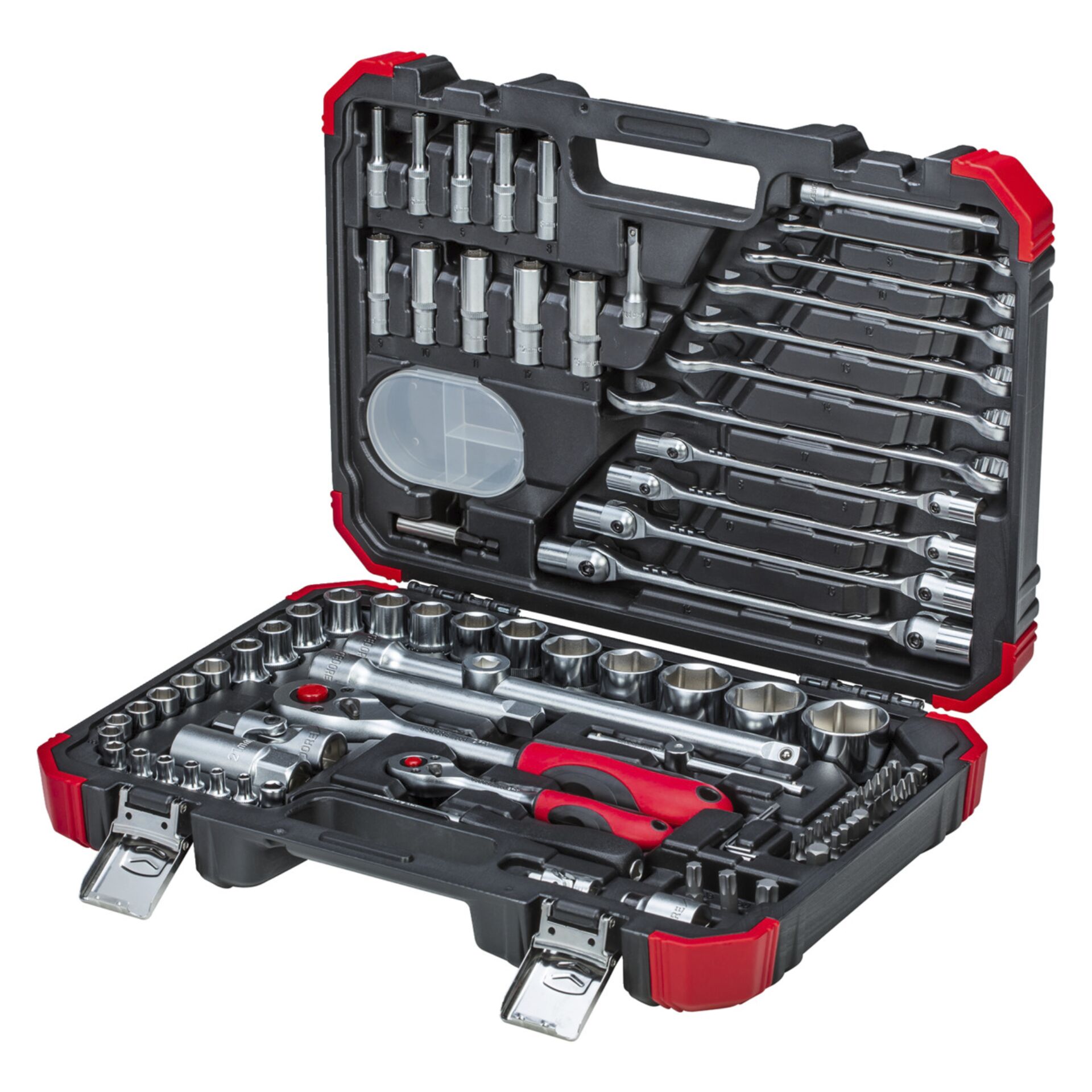 GEDORE red Steckschluessel-Satz 1/4 + 1/2 92-teilig 820556_00