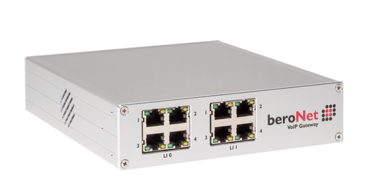 beroNet modular VoIP Session Border Controller BNSBC-M-2HYB