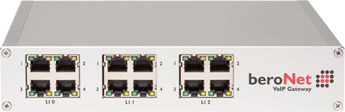 beroNet modular VoIP Session Border Controller BNSBC-L-4FXO