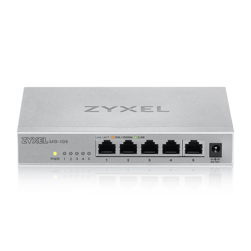 Zyxel MG-105 5 Port 2,5G MultiGig Switch unmanaged 92840870_2668636150