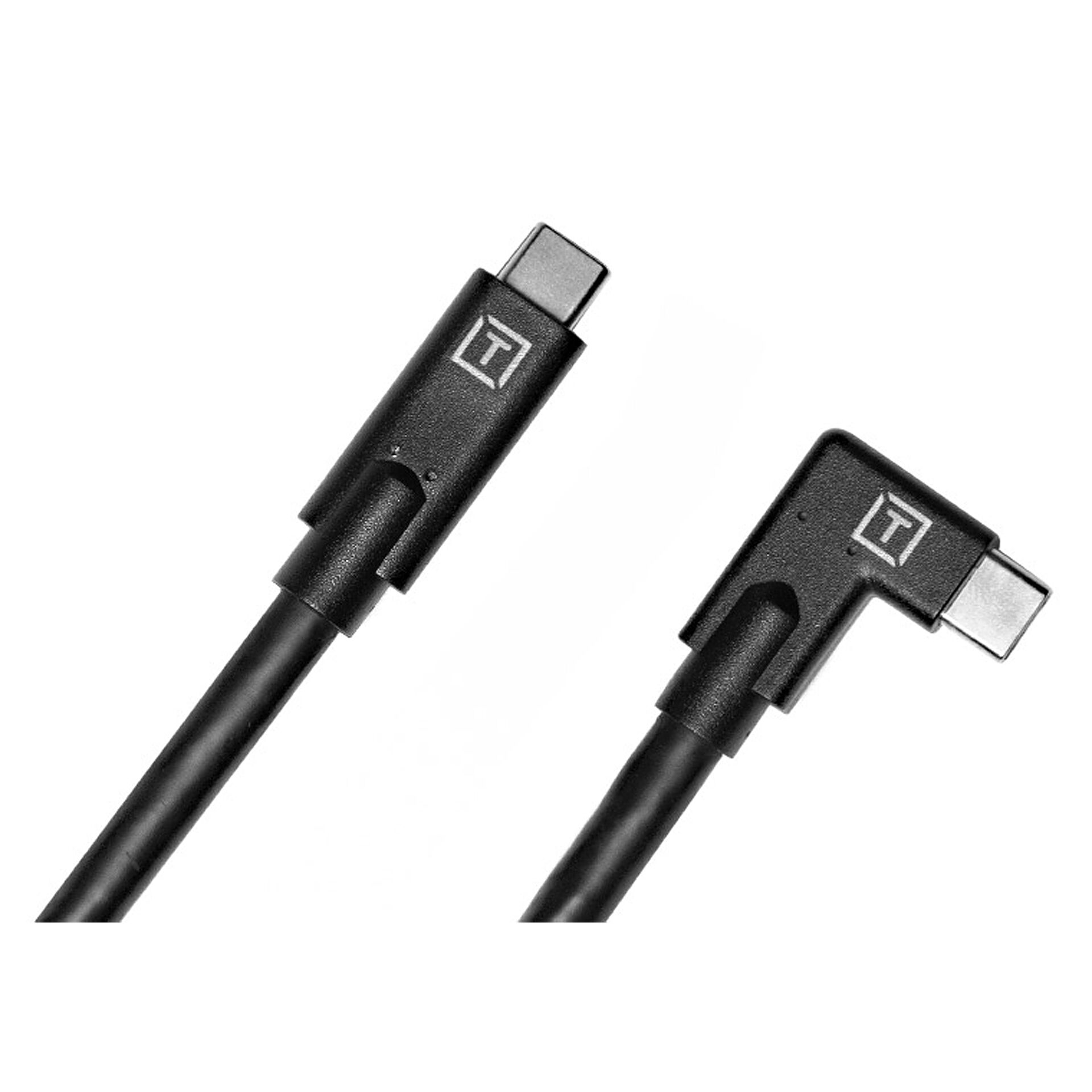 Tether Tools TetherPro USB-C auf USB-C rechter Winkel schwarz 615568_01