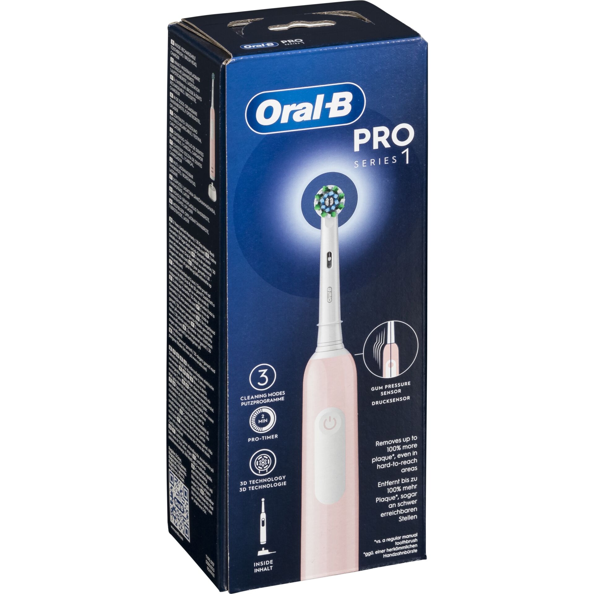 Oral-B Pro 1 Cross Action   Pink 822404_05